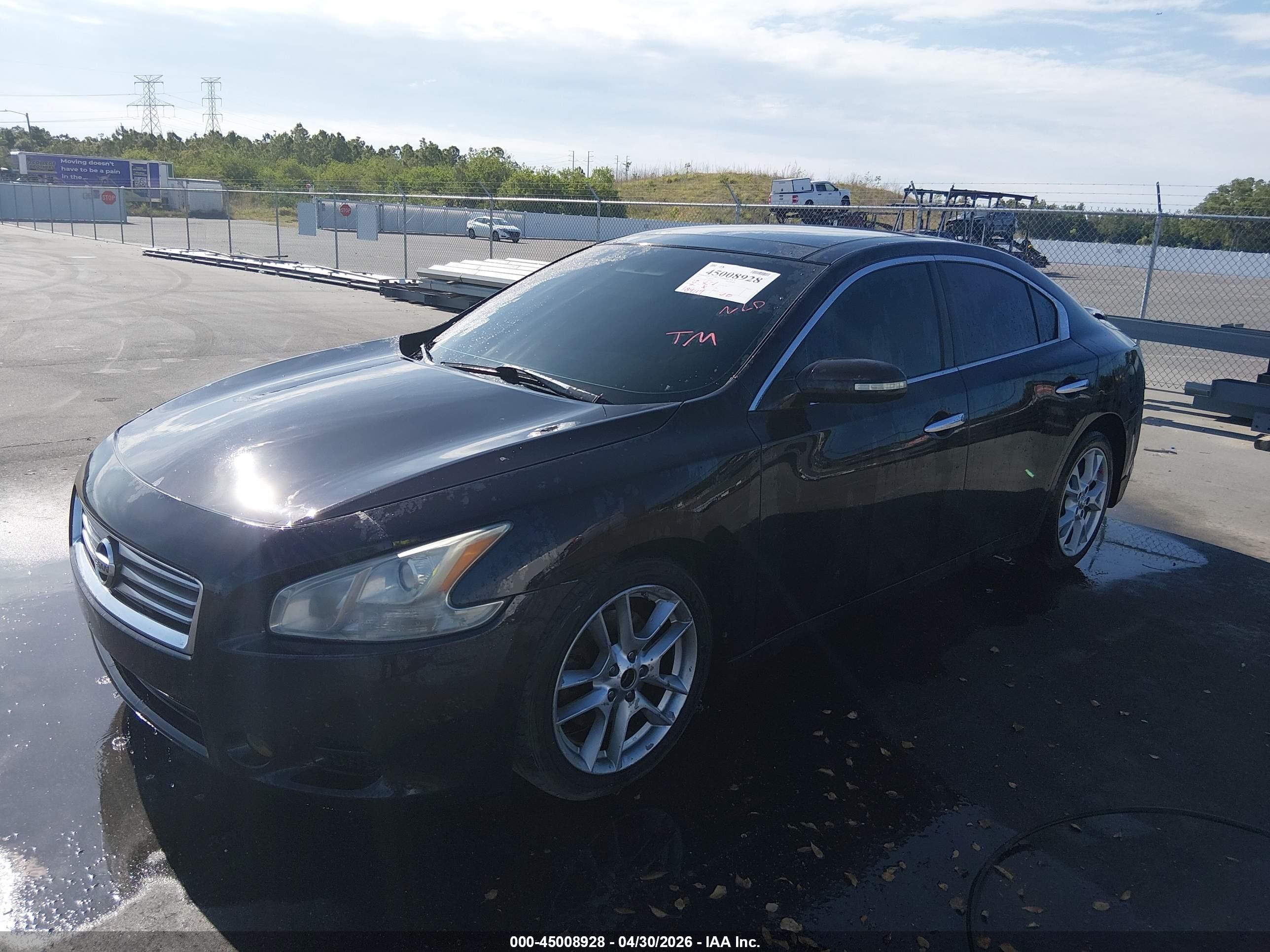 2012 Nissan Maxima 3.5 Sv Brown vin: 1N4AA5AP0CC850231