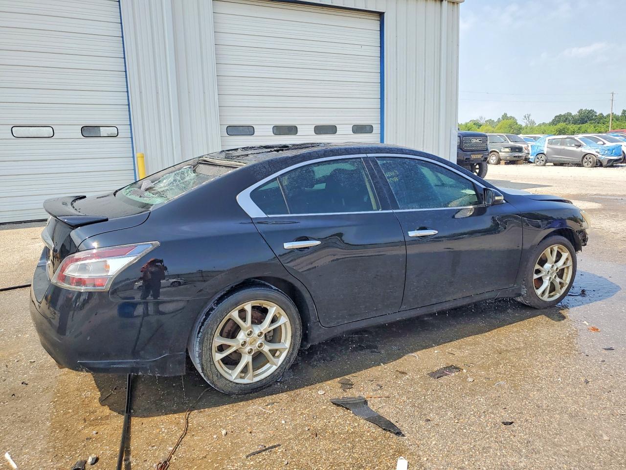 2012 Nissan Maxima S/sv Blue vin: 1N4AA5AP0CC851086
