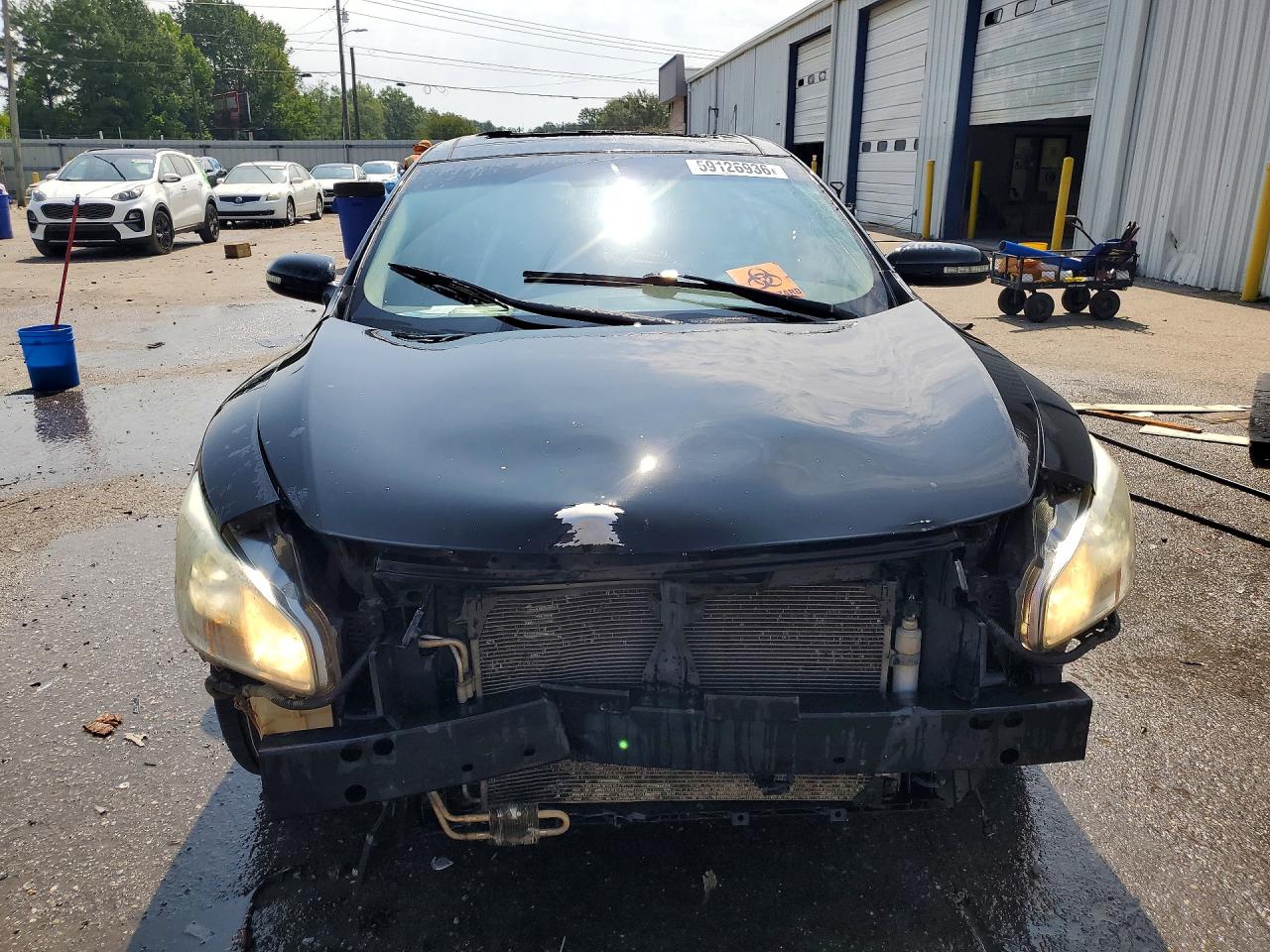 2012 Nissan Maxima S/sv Blue vin: 1N4AA5AP0CC851086