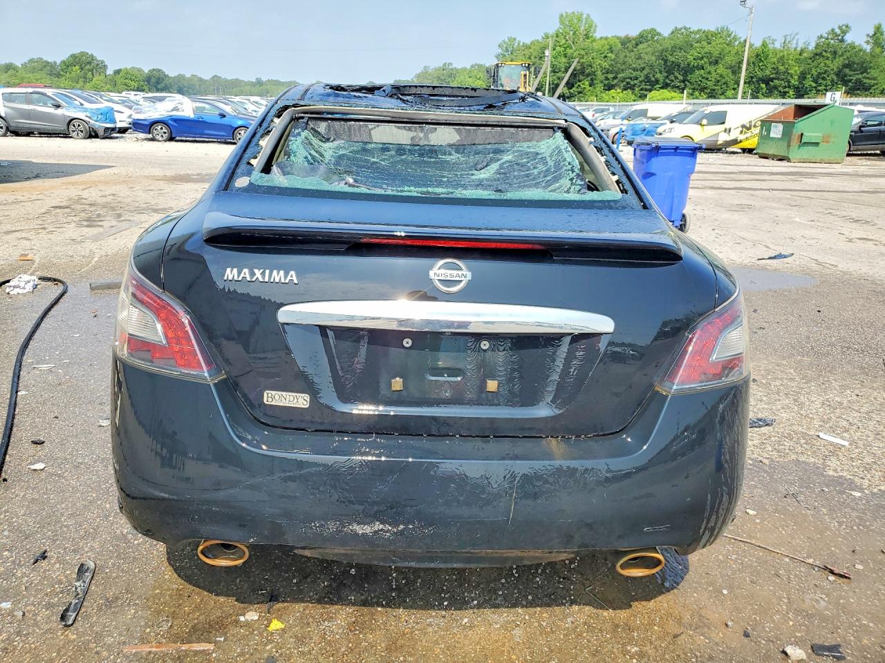 2012 Nissan Maxima S/sv Blue vin: 1N4AA5AP0CC851086