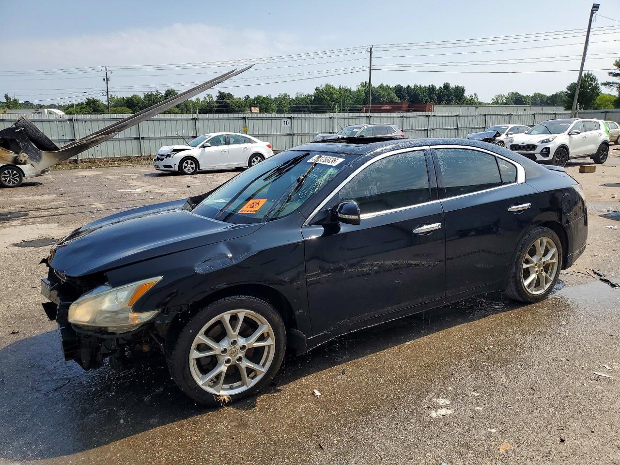2012 Nissan Maxima S/sv Blue vin: 1N4AA5AP0CC851086