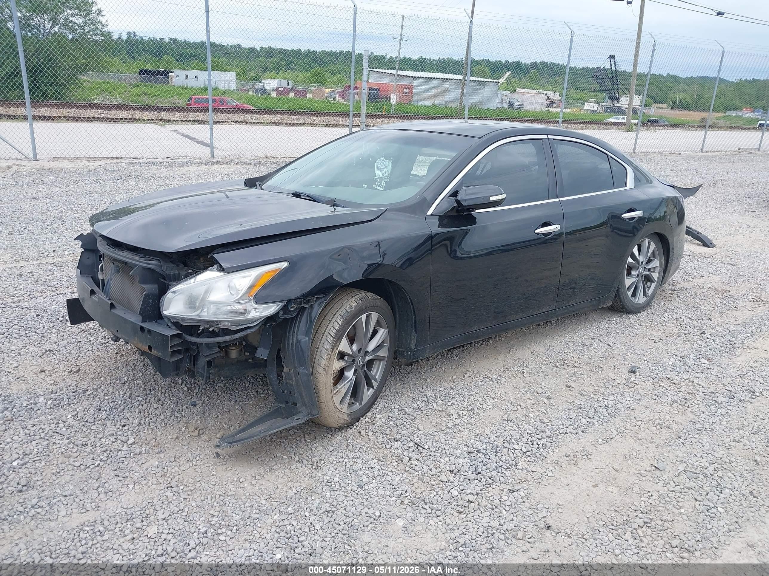2012 Nissan Maxima 3.5 Sv Black vin: 1N4AA5AP0CC861231