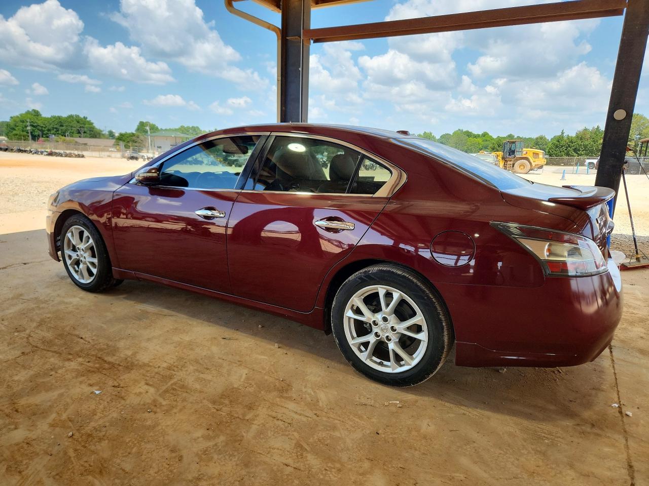 2012 Nissan Maxima 3.5 S Red vin: 1N4AA5AP0CC865683
