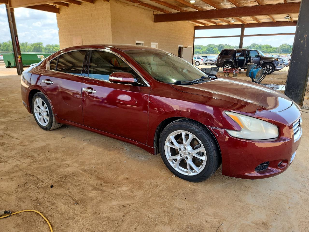 2012 Nissan Maxima 3.5 S Red vin: 1N4AA5AP0CC865683