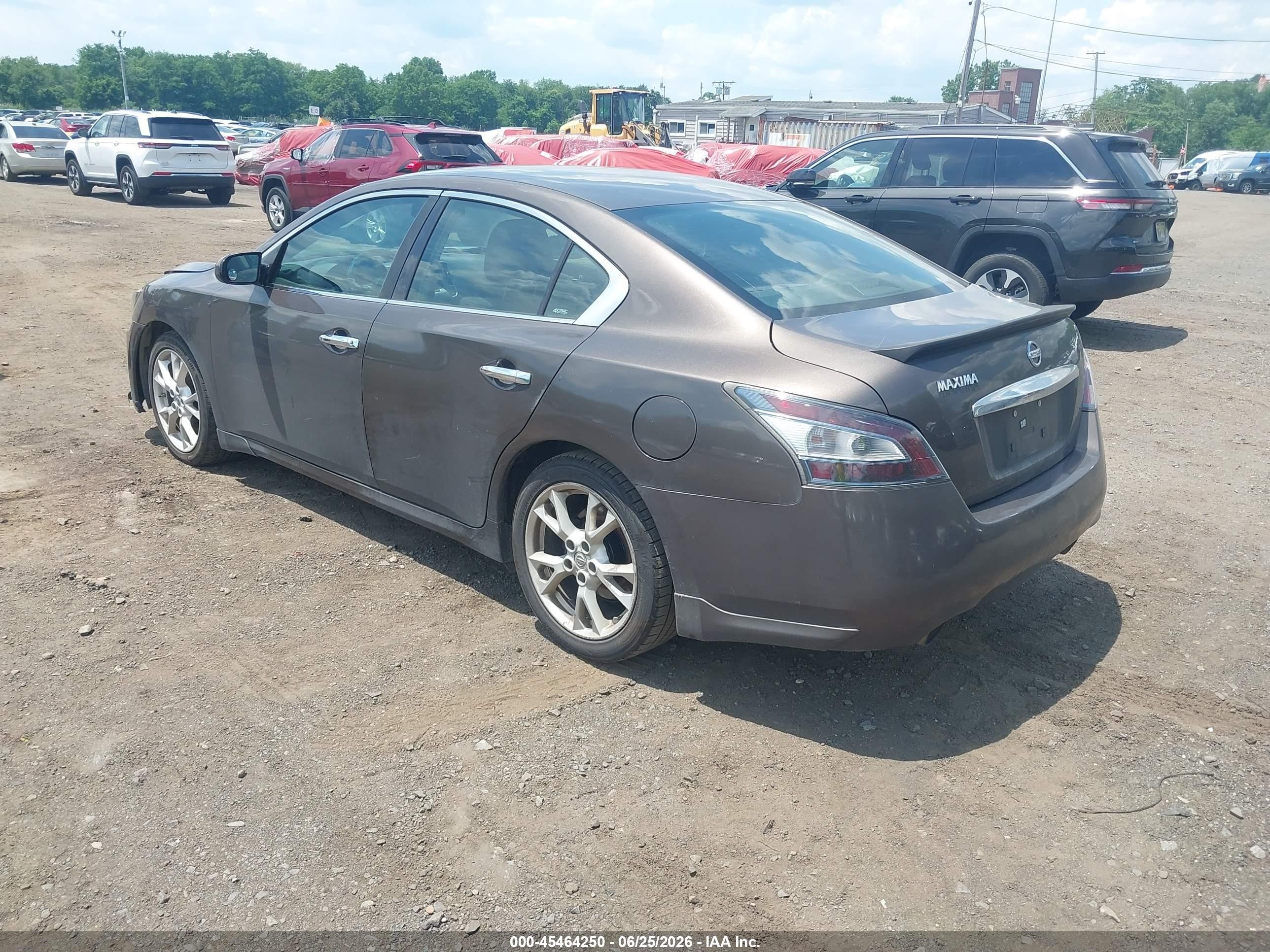 2013 Nissan Maxima 3.5 S Brown vin: 1N4AA5AP0DC810362