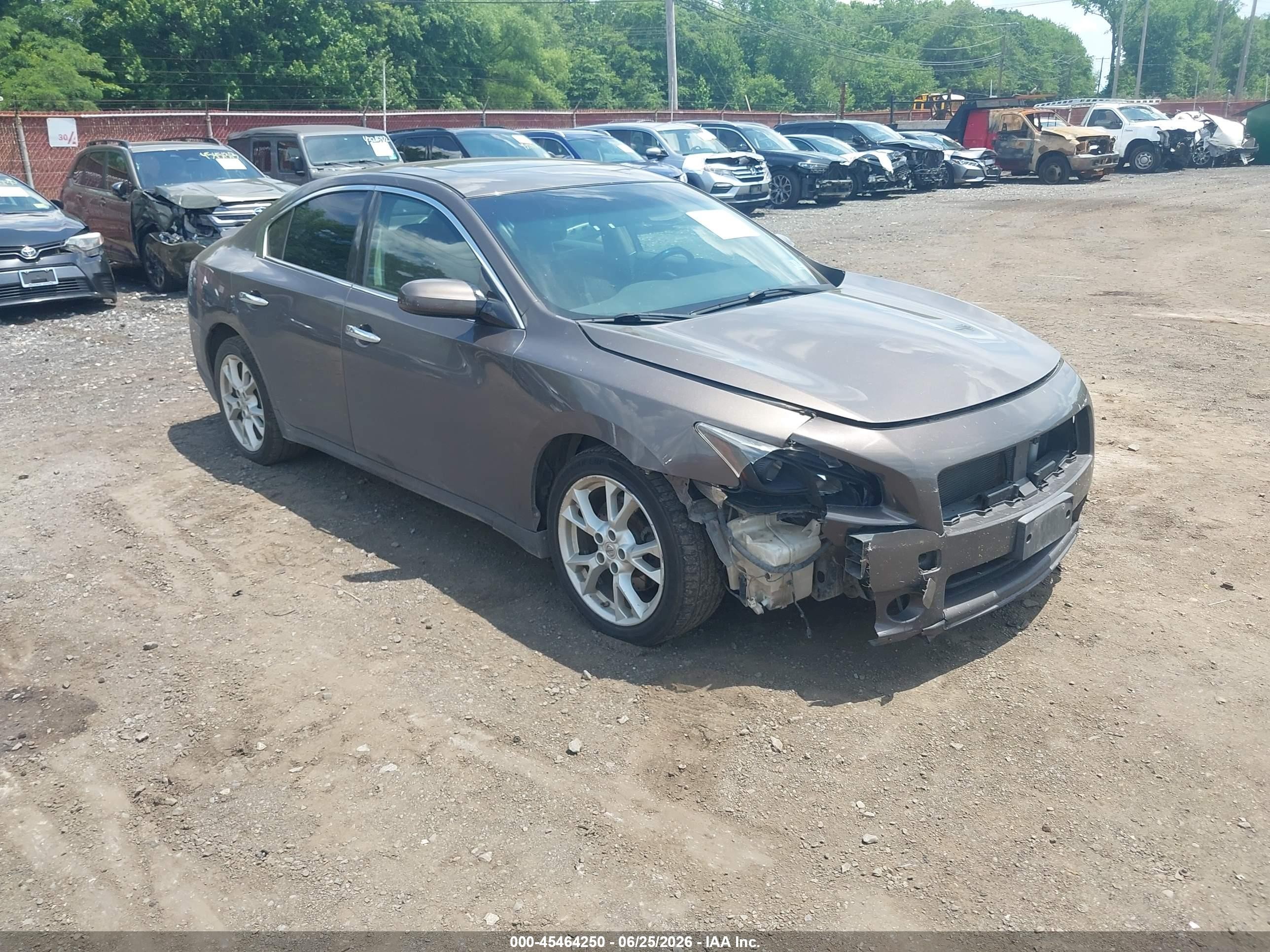 2013 Nissan Maxima 3.5 S Brown vin: 1N4AA5AP0DC810362