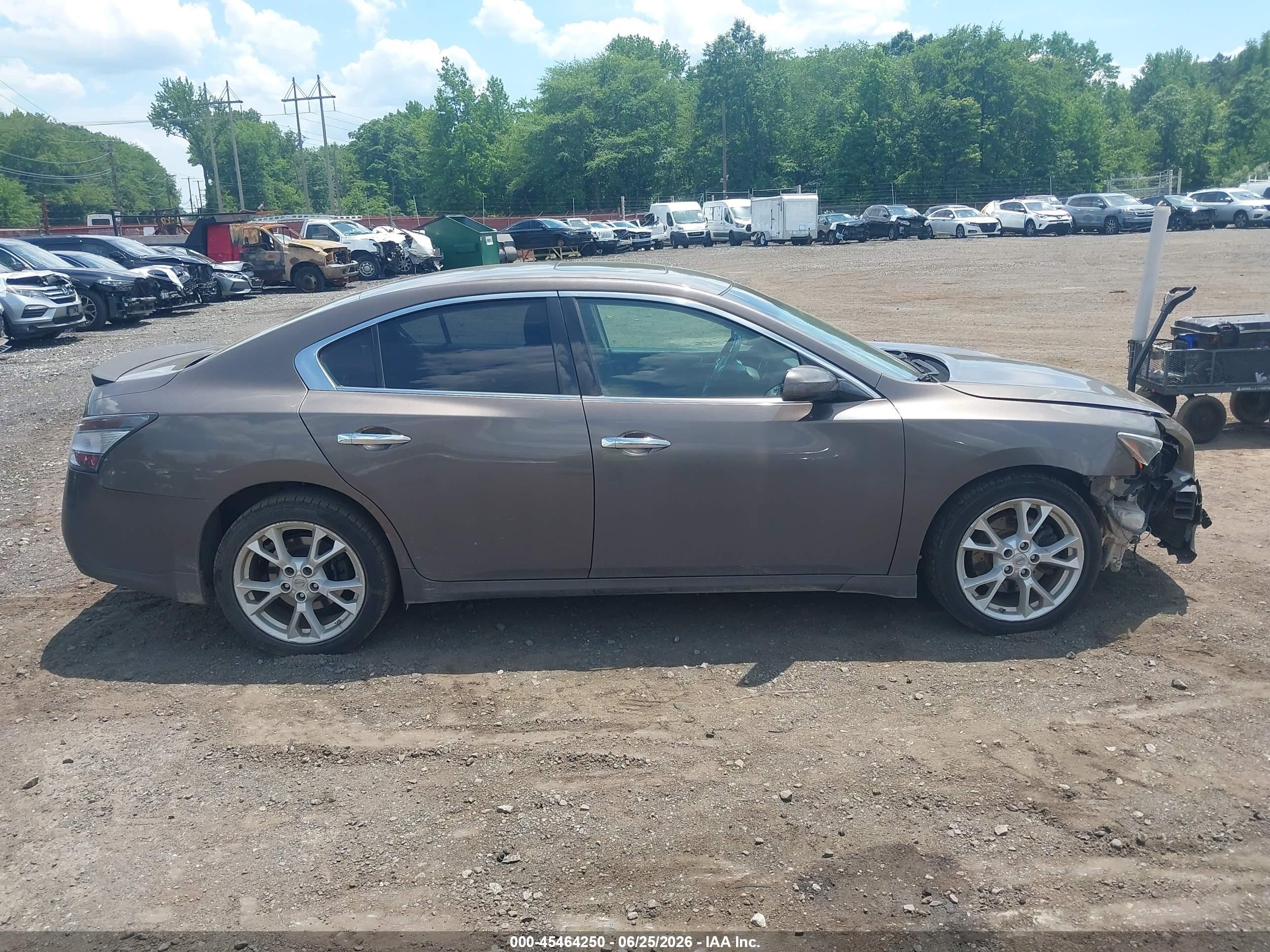 2013 Nissan Maxima 3.5 S Brown vin: 1N4AA5AP0DC810362