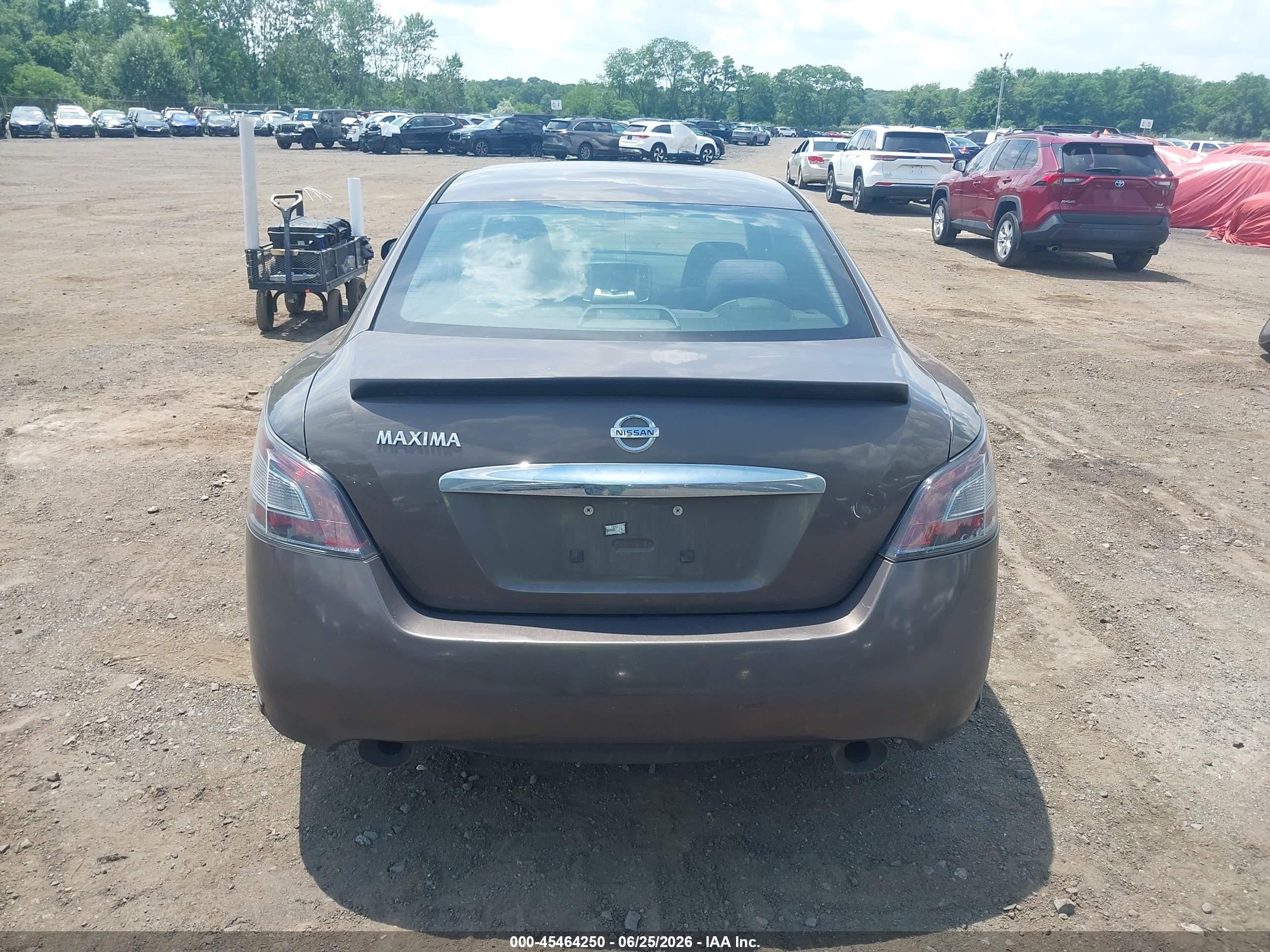 2013 Nissan Maxima 3.5 S Brown vin: 1N4AA5AP0DC810362