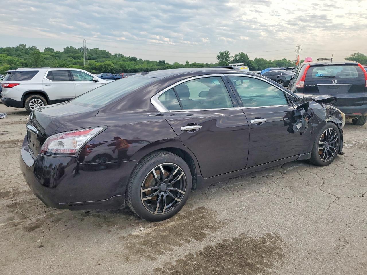 2013 Nissan Maxima 3.5 S Maroon vin: 1N4AA5AP0DC811737