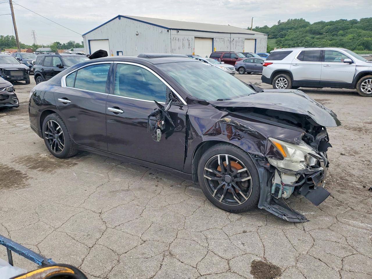 2013 Nissan Maxima 3.5 S Maroon vin: 1N4AA5AP0DC811737