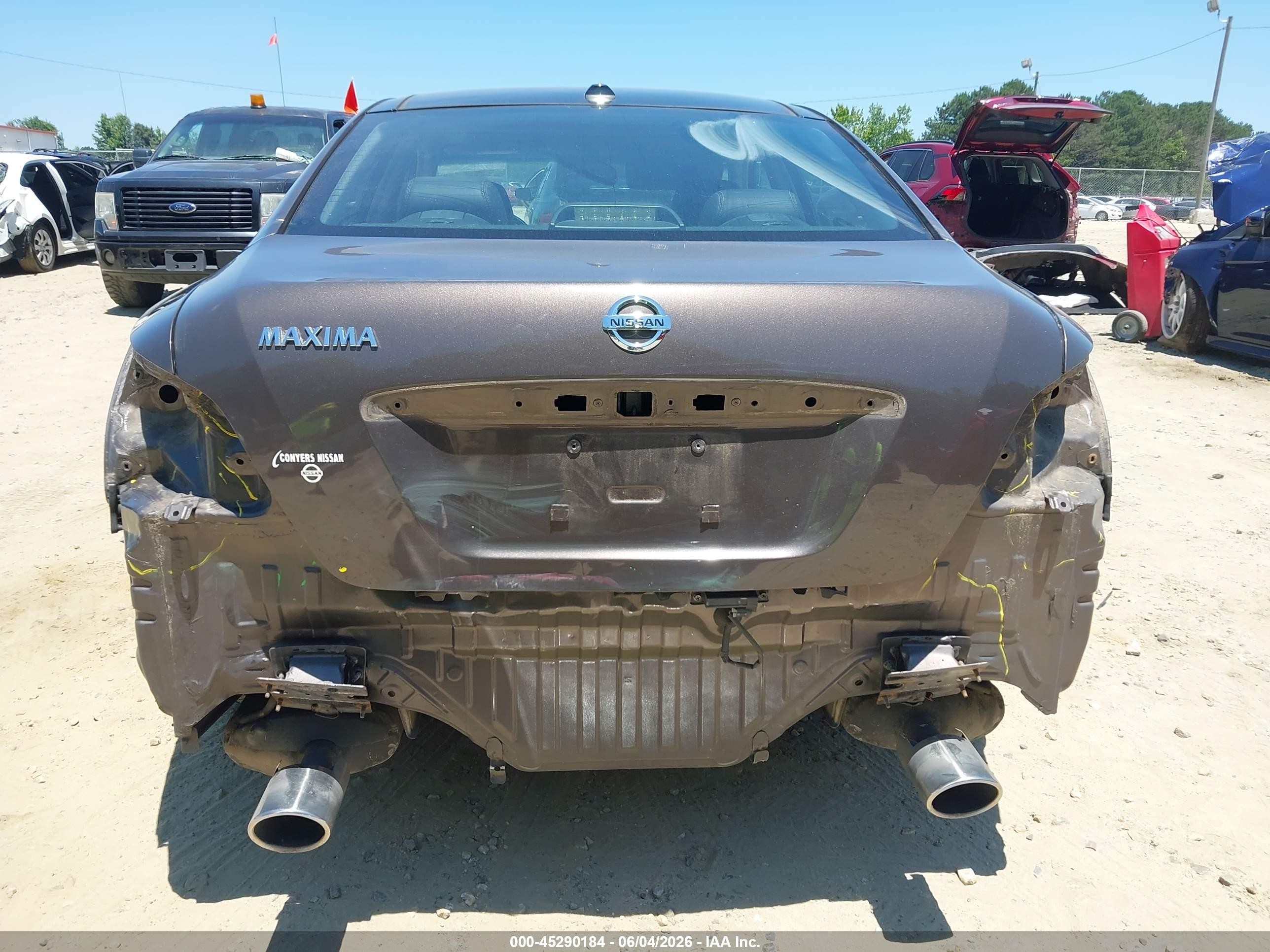 2013 Nissan Maxima 3.5 Sv Brown vin: 1N4AA5AP0DC813956
