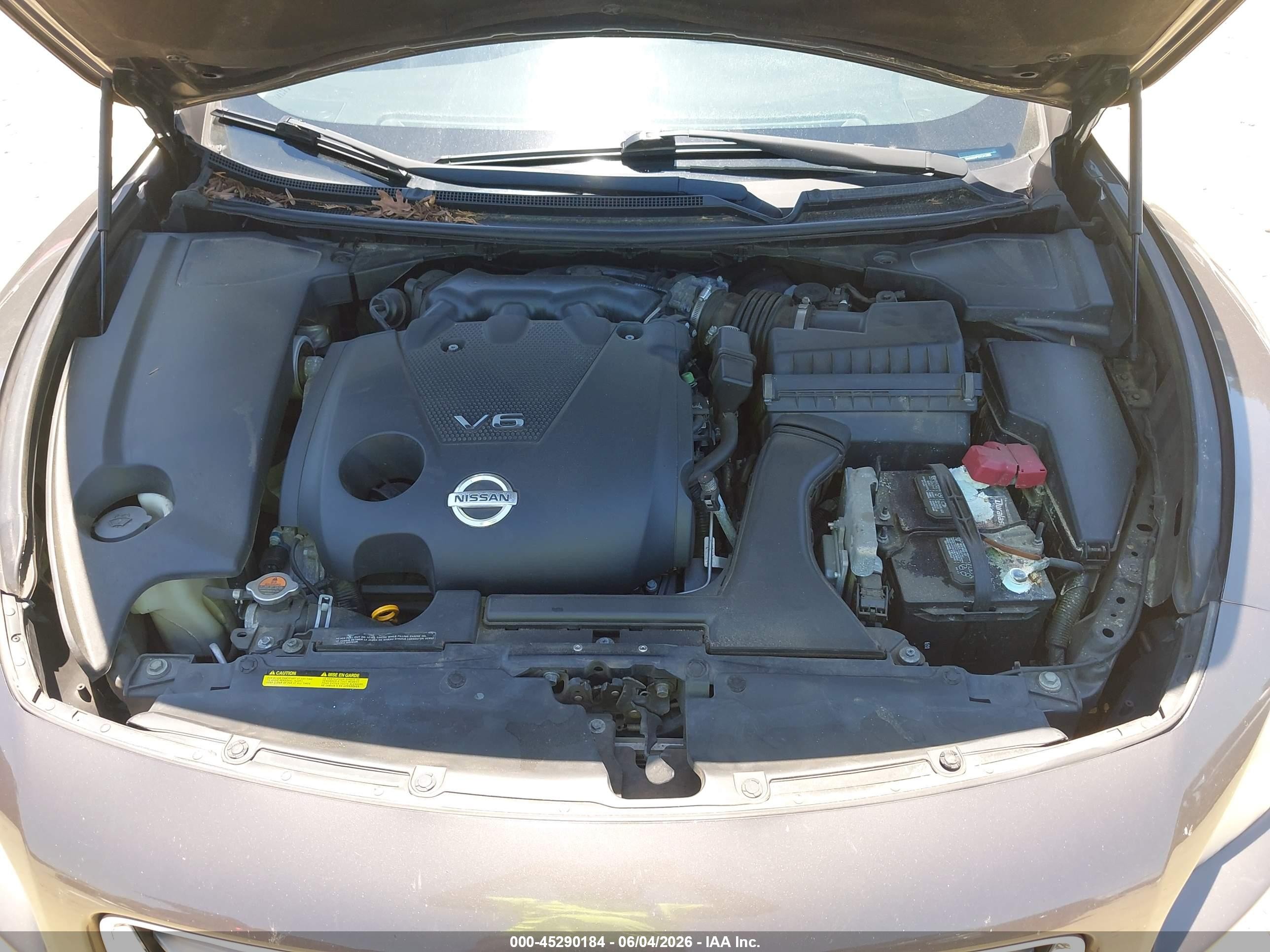2013 Nissan Maxima 3.5 Sv Brown vin: 1N4AA5AP0DC813956