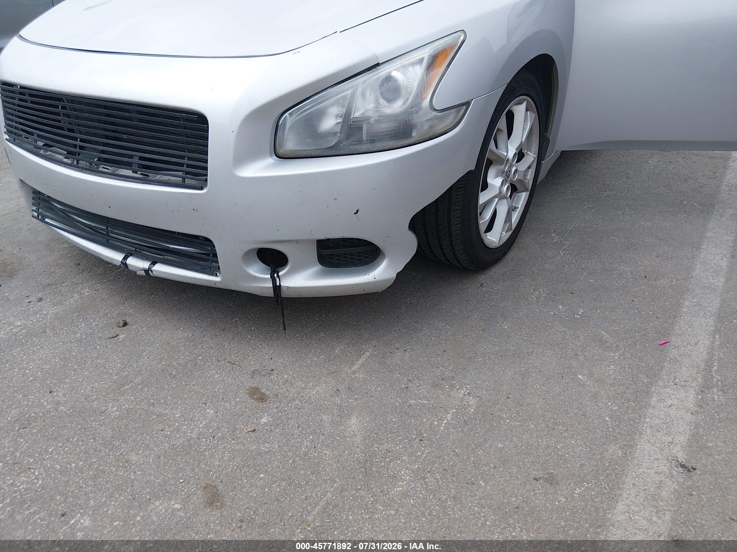 2013 Nissan Maxima 3.5 Sv Gray vin: 1N4AA5AP0DC818039