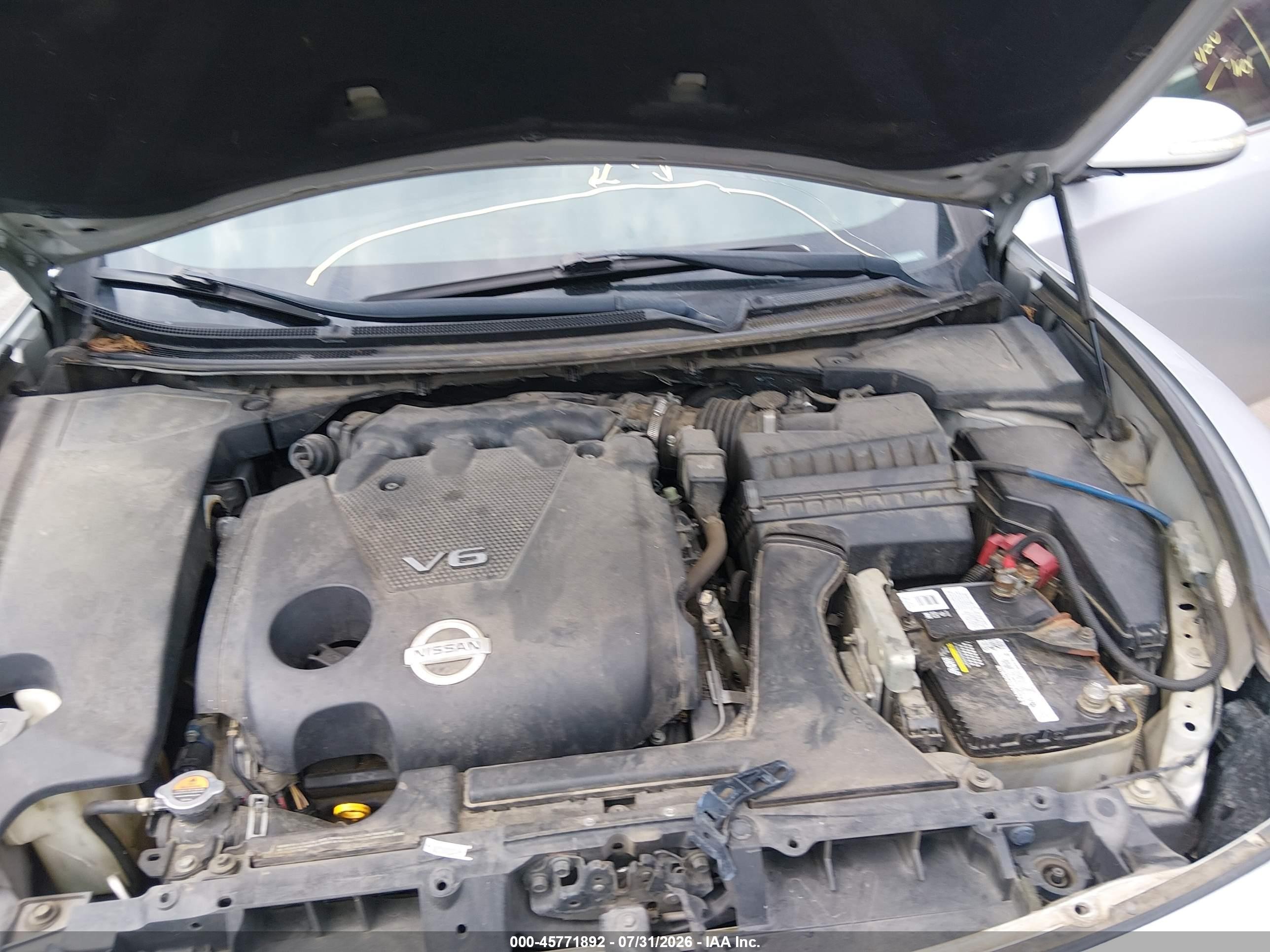 2013 Nissan Maxima 3.5 Sv Gray vin: 1N4AA5AP0DC818039