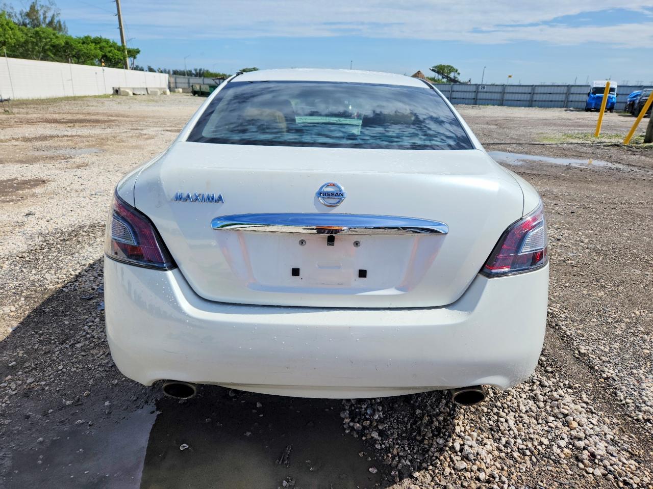 2013 Nissan Maxima 3.5 S Белый vin: 1N4AA5AP0DC833303