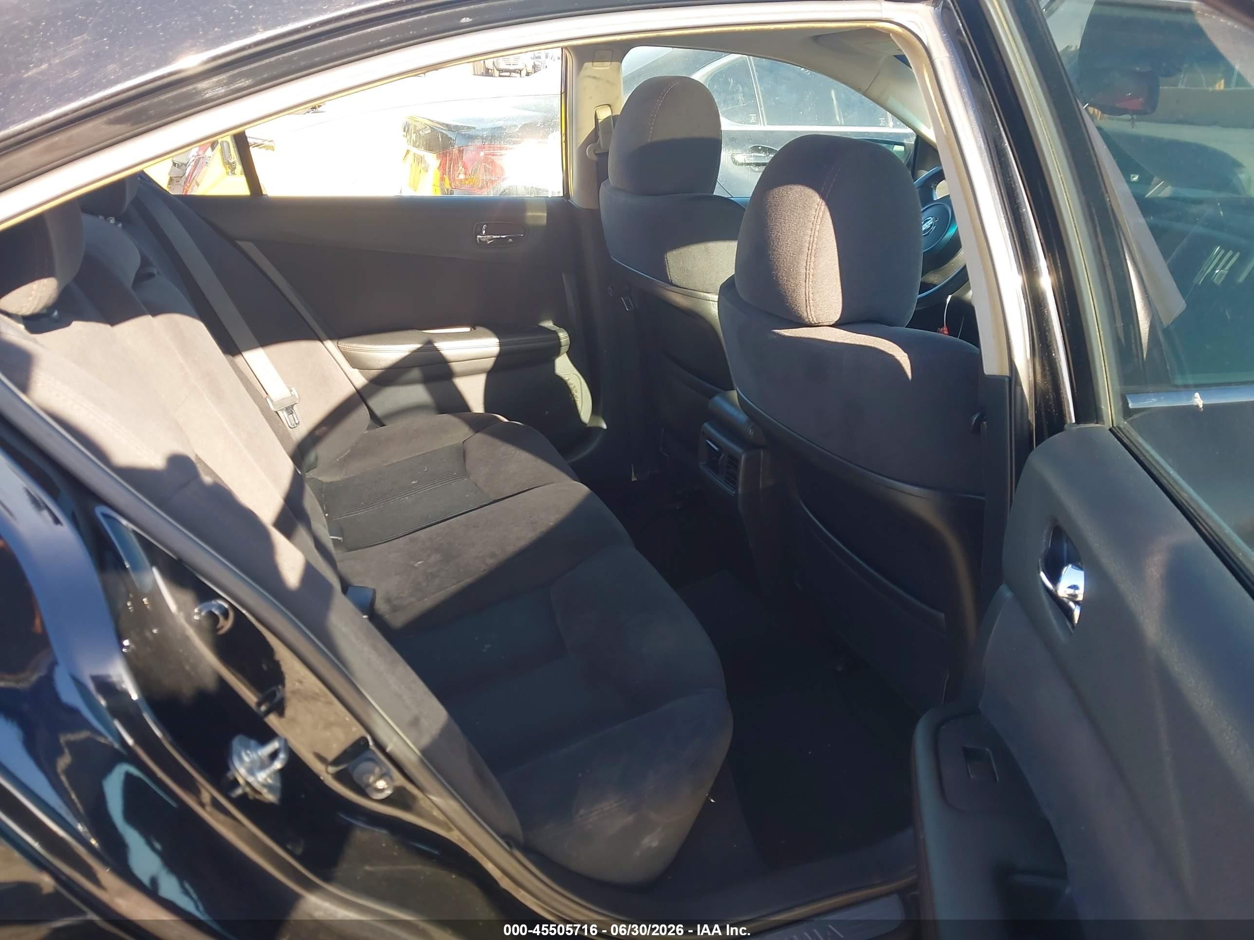 2013 Nissan Maxima 3.5 S Black vin: 1N4AA5AP0DC837318