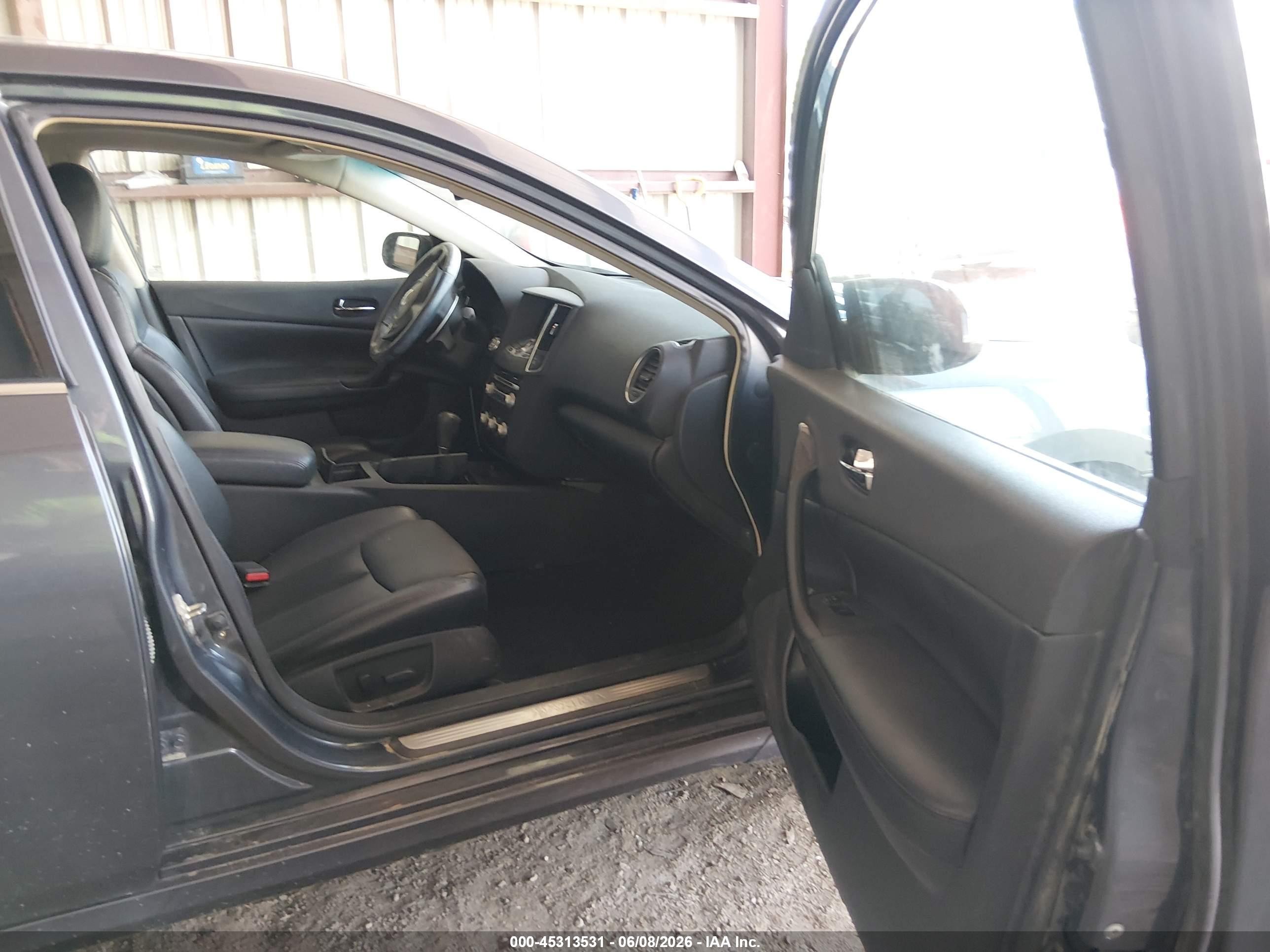 2013 Nissan Maxima 3.5 Sv Gray vin: 1N4AA5AP0DC839859