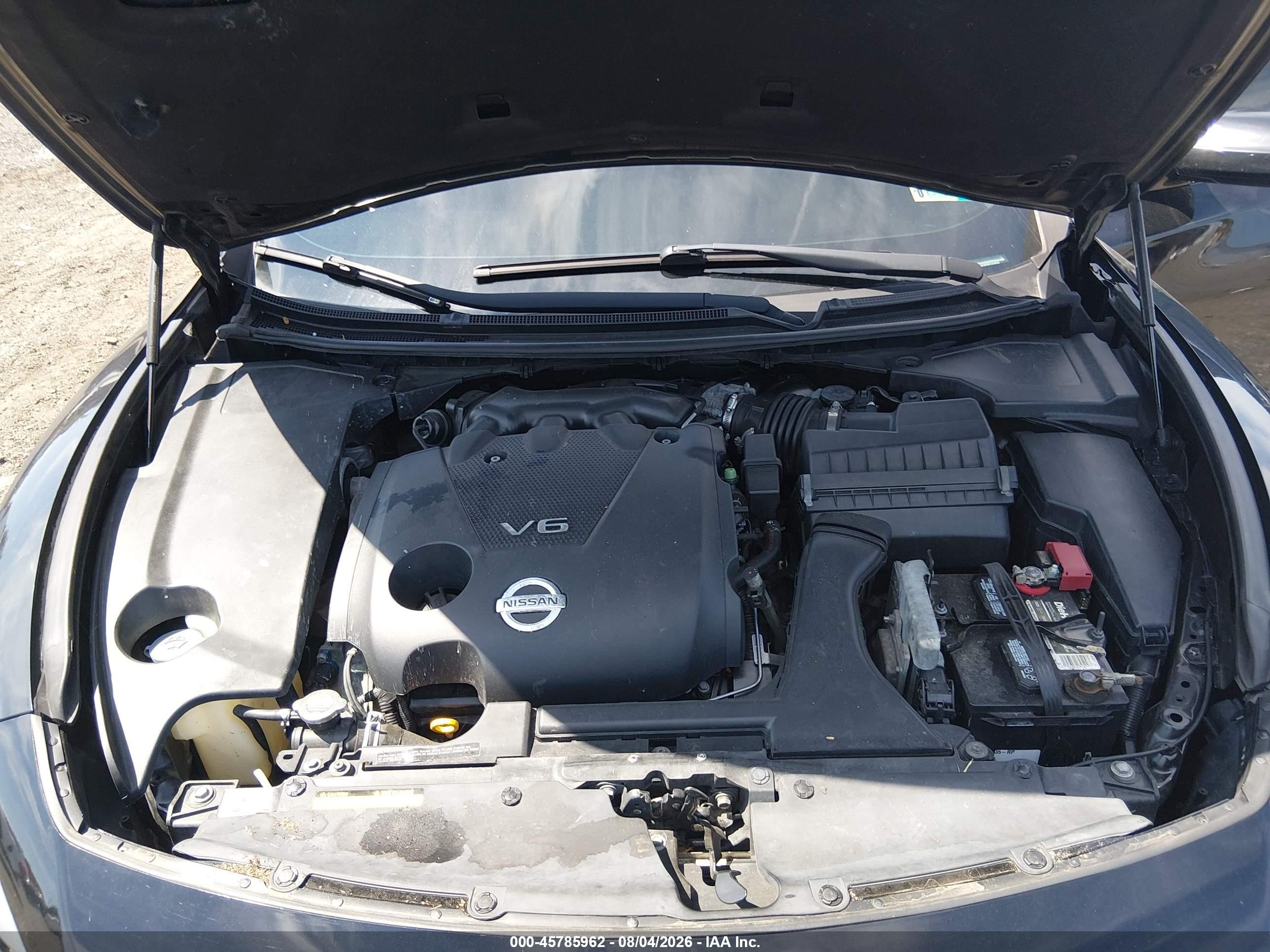 2014 Nissan Maxima 3.5 S Black vin: 1N4AA5AP0EC430004