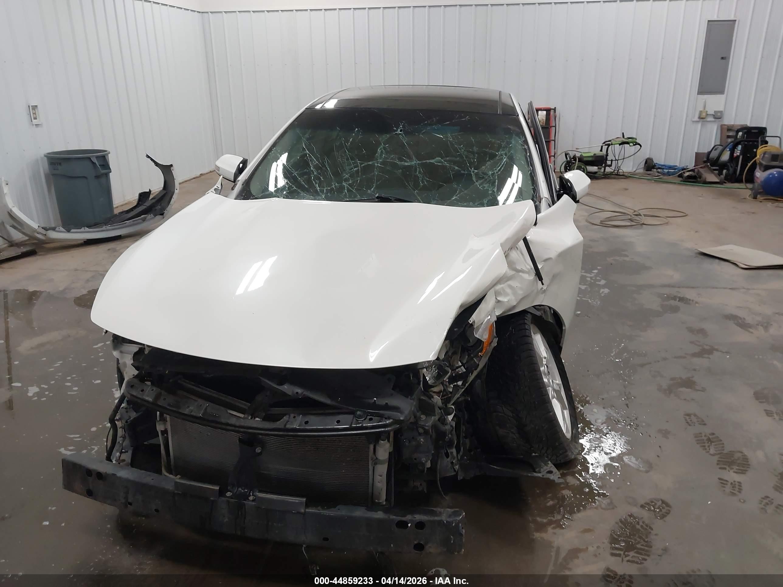 2014 Nissan Maxima 3.5 Sv White vin: 1N4AA5AP0EC441133