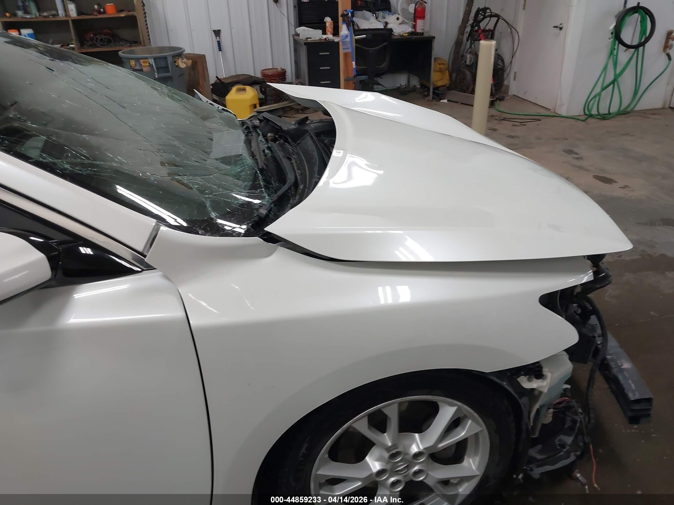 2014 Nissan Maxima 3.5 Sv White vin: 1N4AA5AP0EC441133