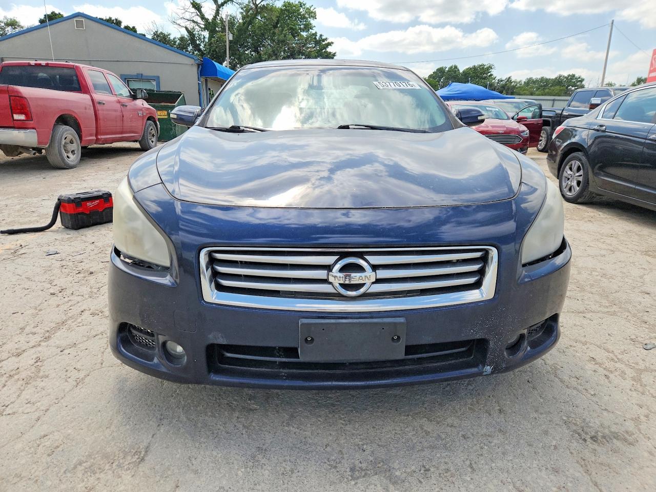 2014 Nissan Maxima S/sv Blue vin: 1N4AA5AP0EC447191
