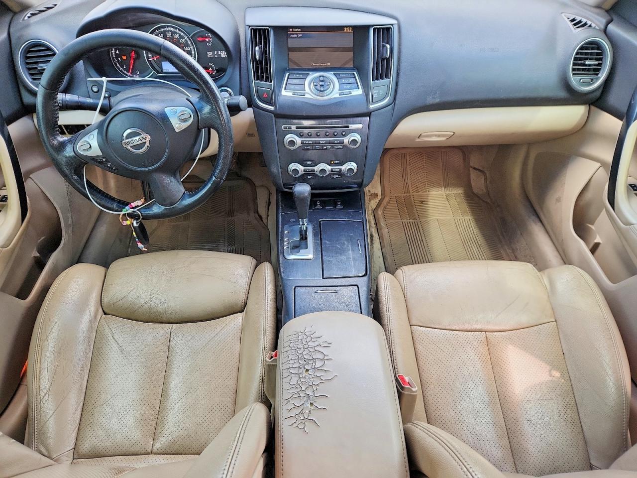 2014 Nissan Maxima S/sv Blue vin: 1N4AA5AP0EC447191