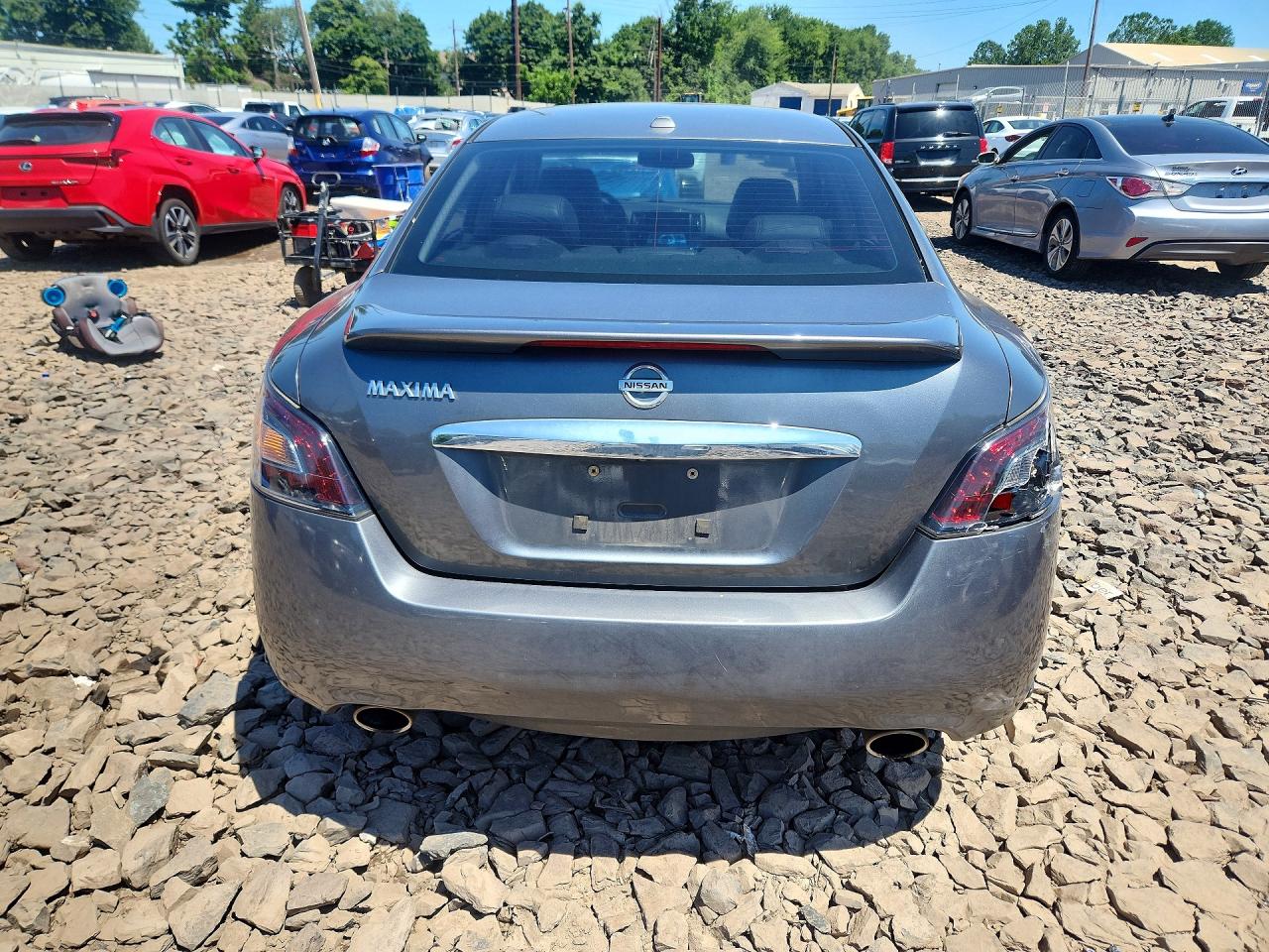 2014 Nissan Maxima 3.5 Sv Gray vin: 1N4AA5AP0EC448356