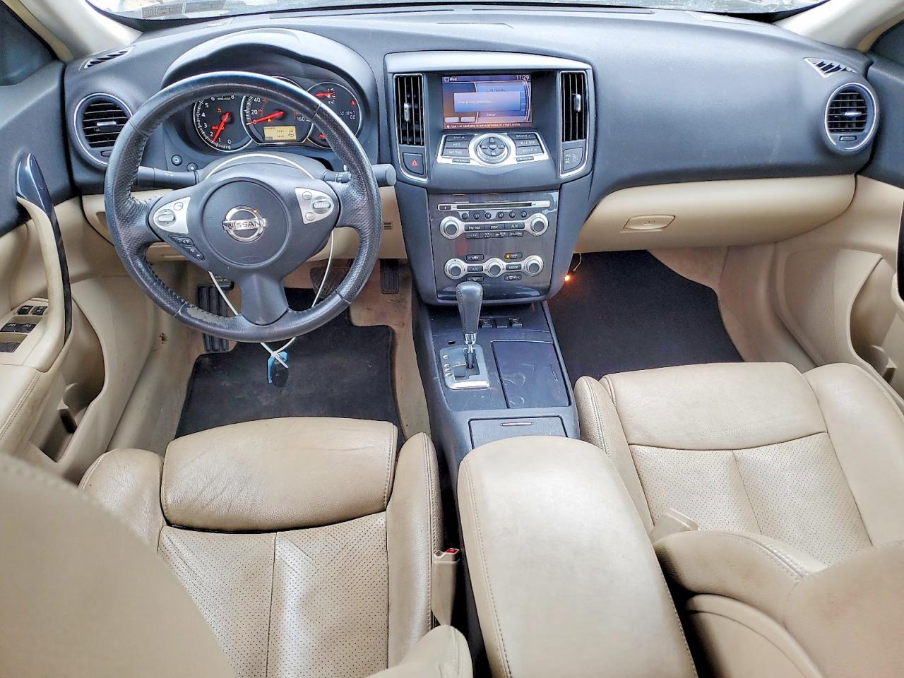 2014 Nissan Maxima 3.5 S White vin: 1N4AA5AP0EC453928