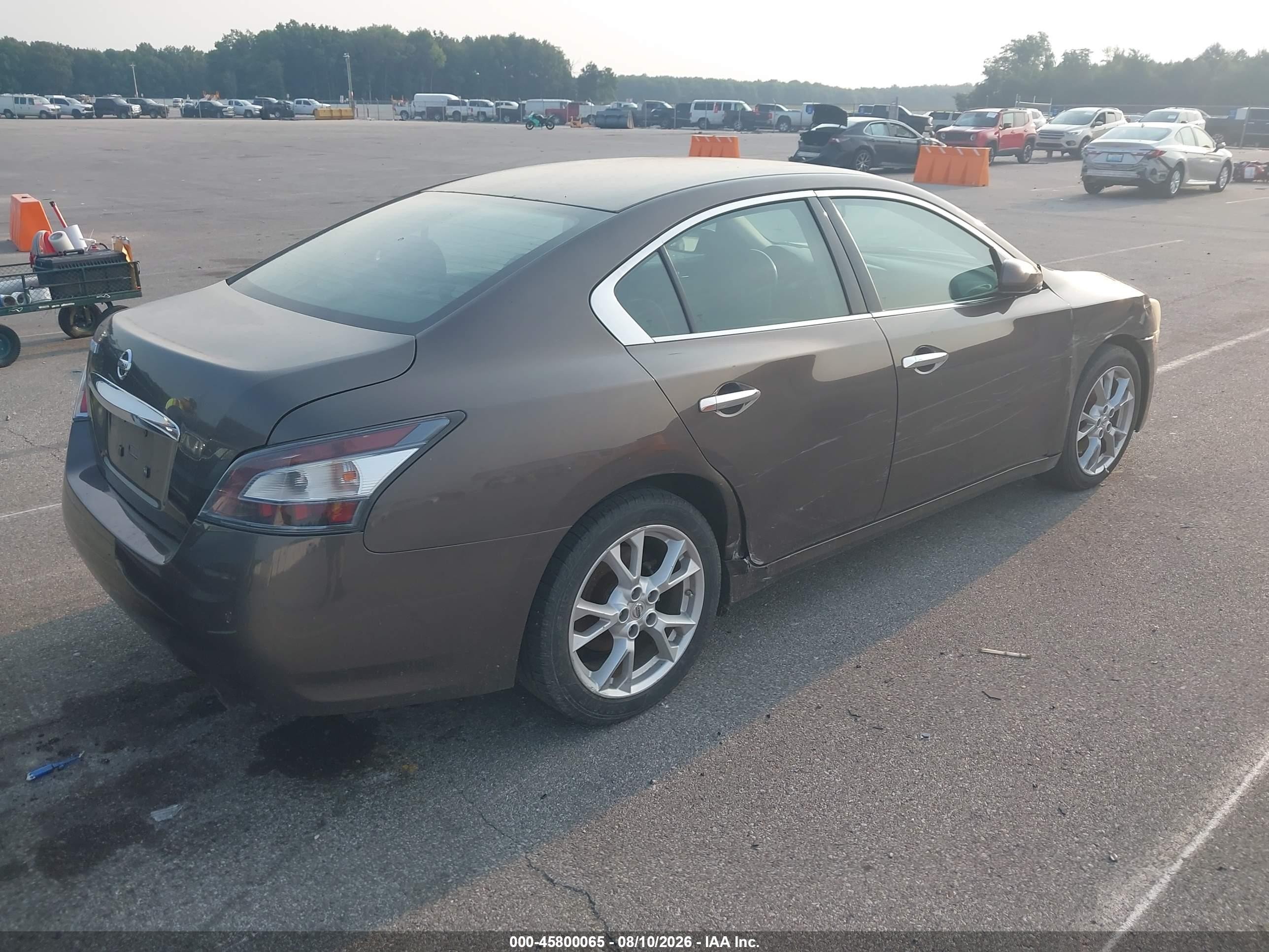 2014 Nissan Maxima 3.5 S/3.5 Sv Коричневый vin: 1N4AA5AP0EC457011