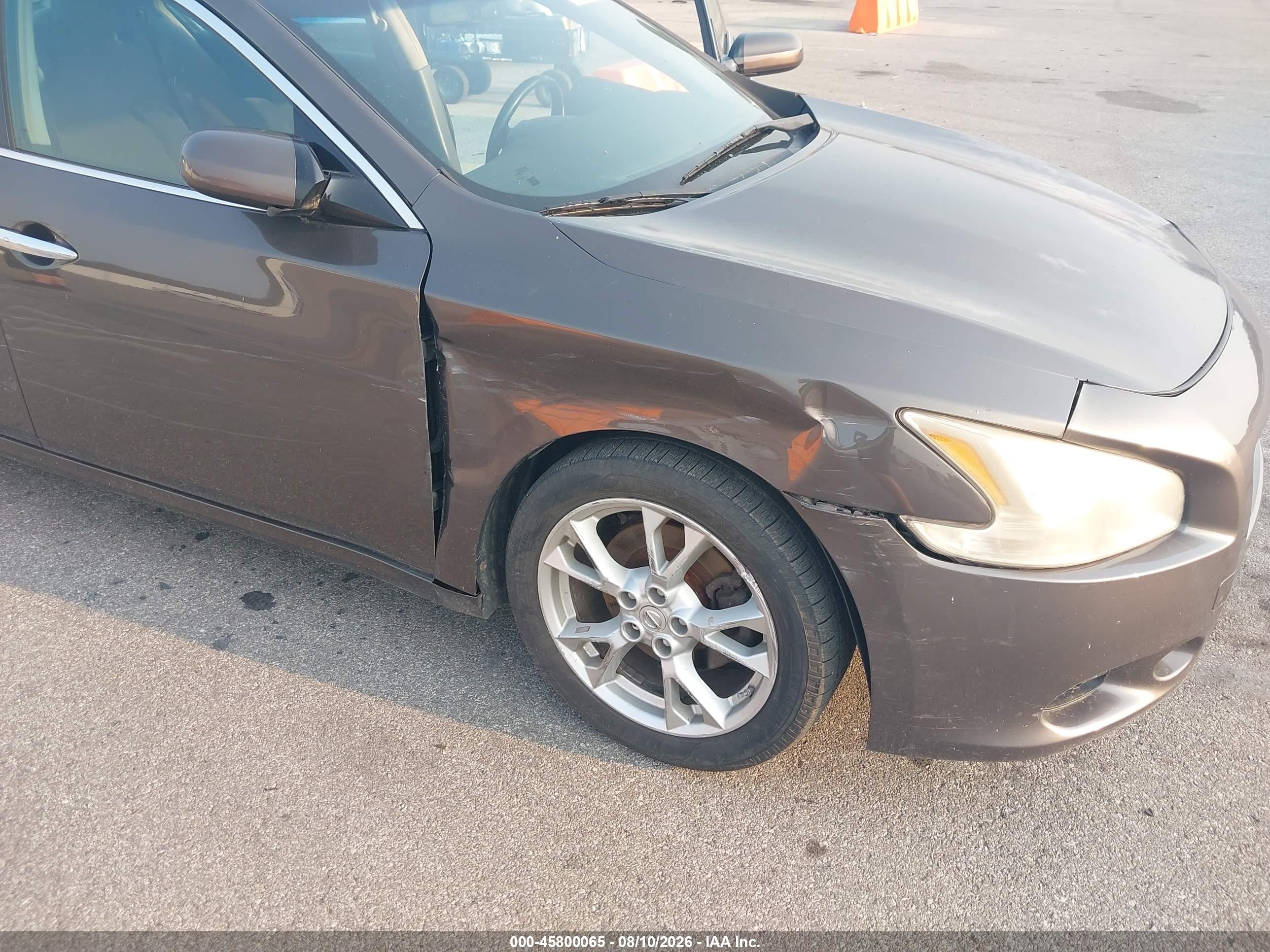 2014 Nissan Maxima 3.5 S/3.5 Sv Коричневый vin: 1N4AA5AP0EC457011