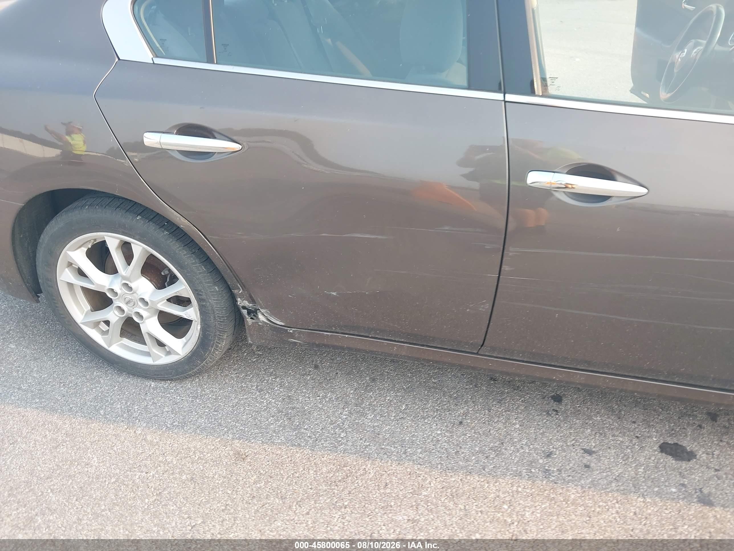 2014 Nissan Maxima 3.5 S/3.5 Sv Коричневый vin: 1N4AA5AP0EC457011