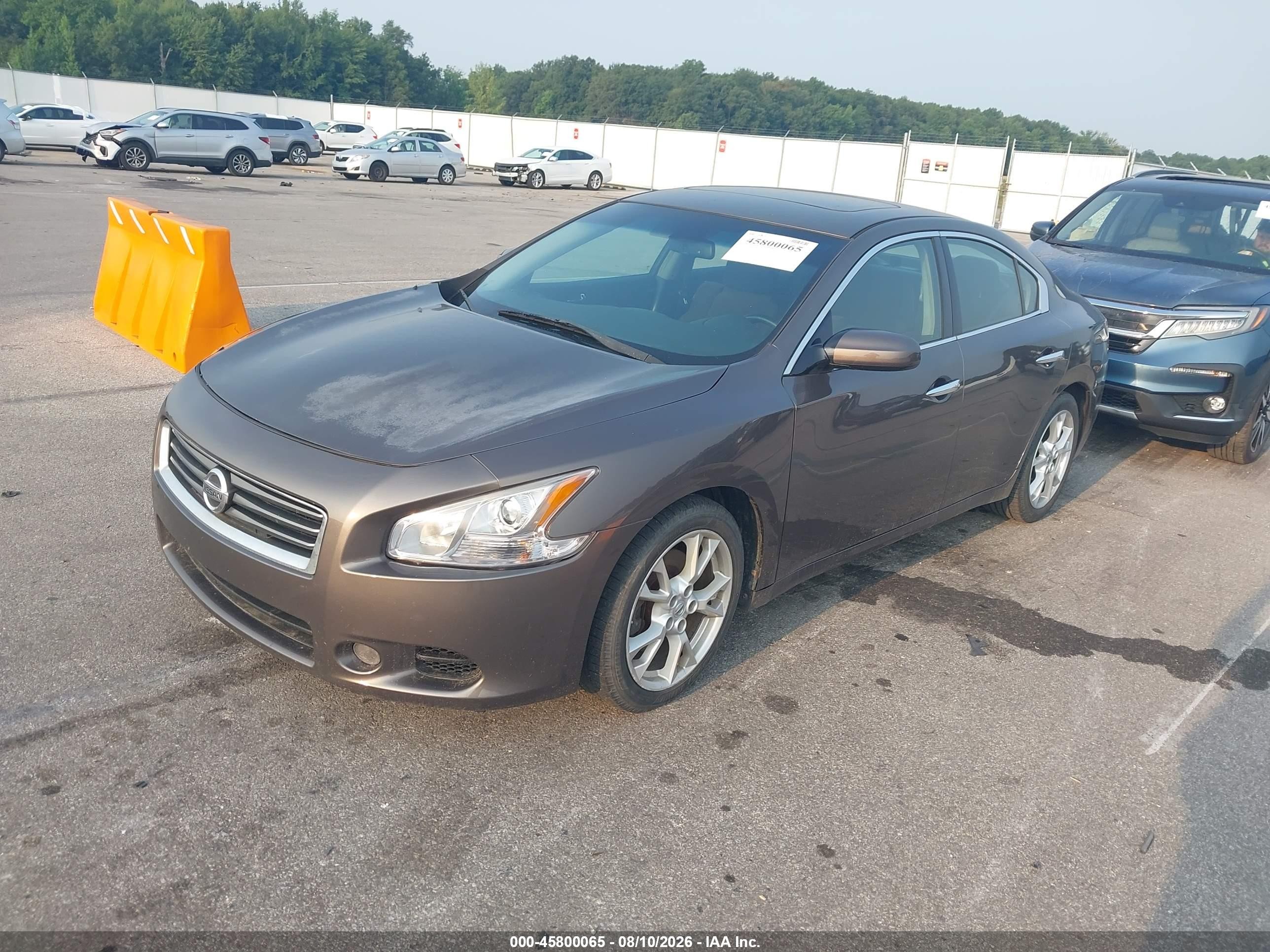 2014 Nissan Maxima 3.5 S/3.5 Sv Коричневый vin: 1N4AA5AP0EC457011