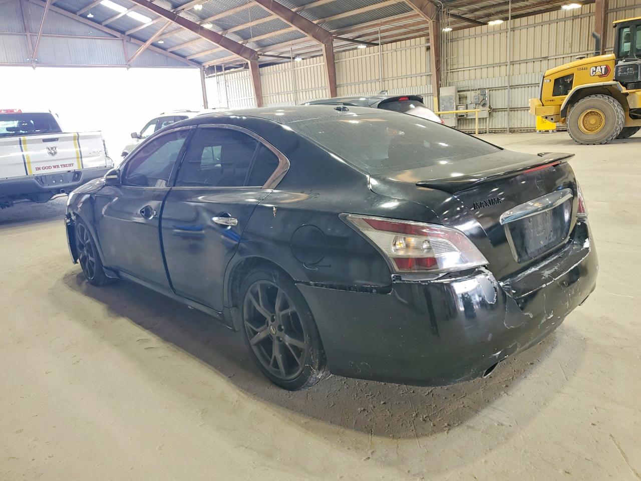 2014 Nissan Maxima 3.5 Sv Black vin: 1N4AA5AP0EC476190