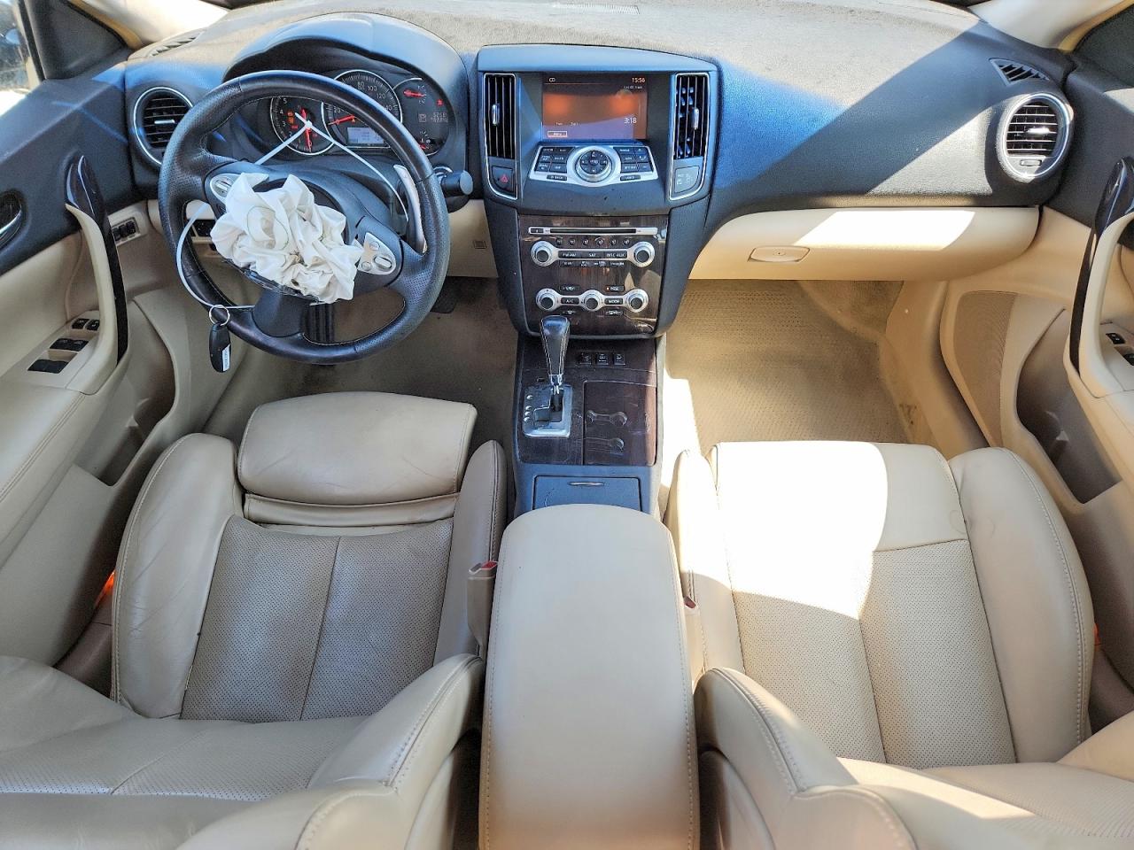 2014 Nissan Maxima 3.5 Sv Brown vin: 1N4AA5AP0EC476951