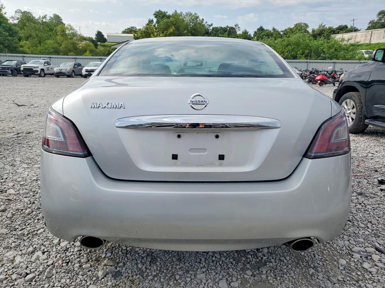 2014 Nissan Maxima 3.5 S Silver vin: 1N4AA5AP0EC478747