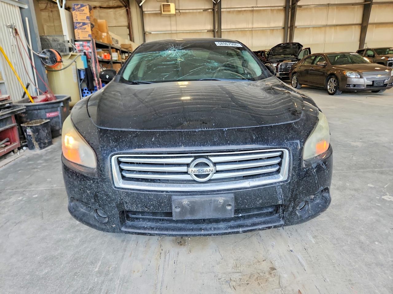 2014 Nissan Maxima 3.5 S Black vin: 1N4AA5AP0EC479719