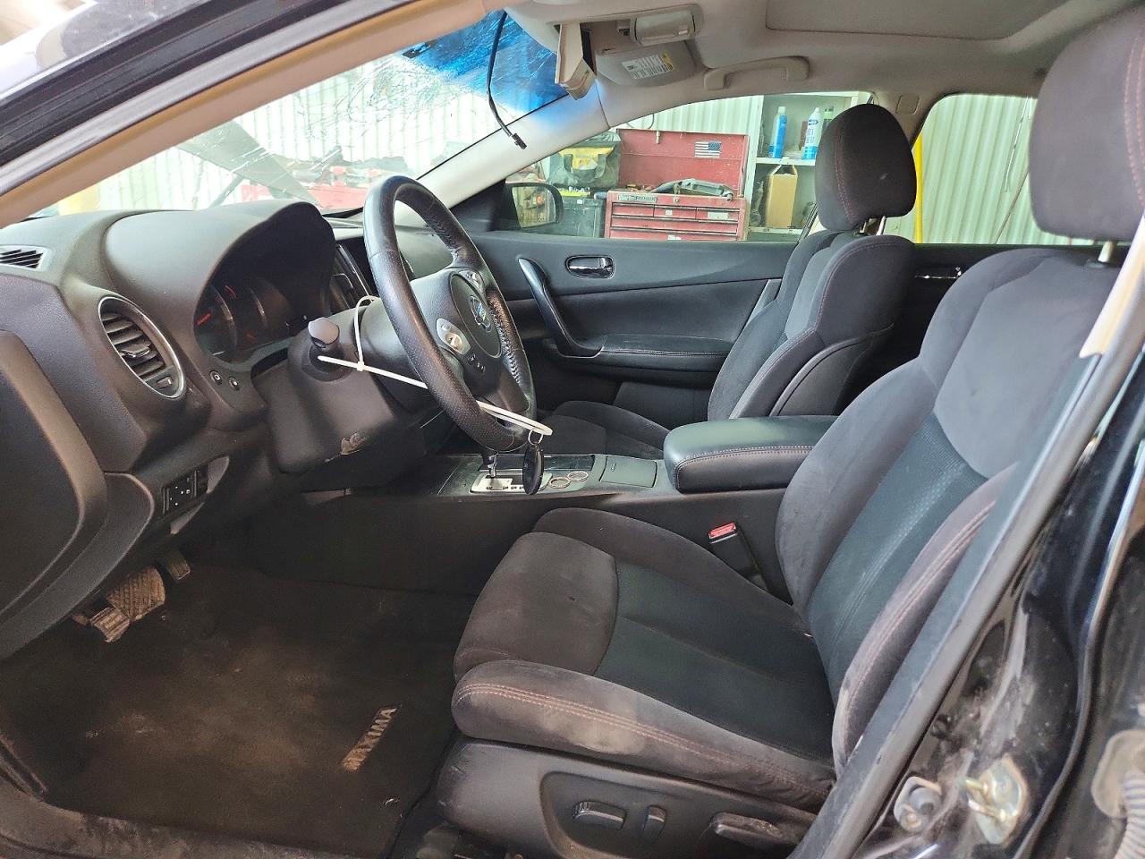 2014 Nissan Maxima 3.5 S Black vin: 1N4AA5AP0EC479719