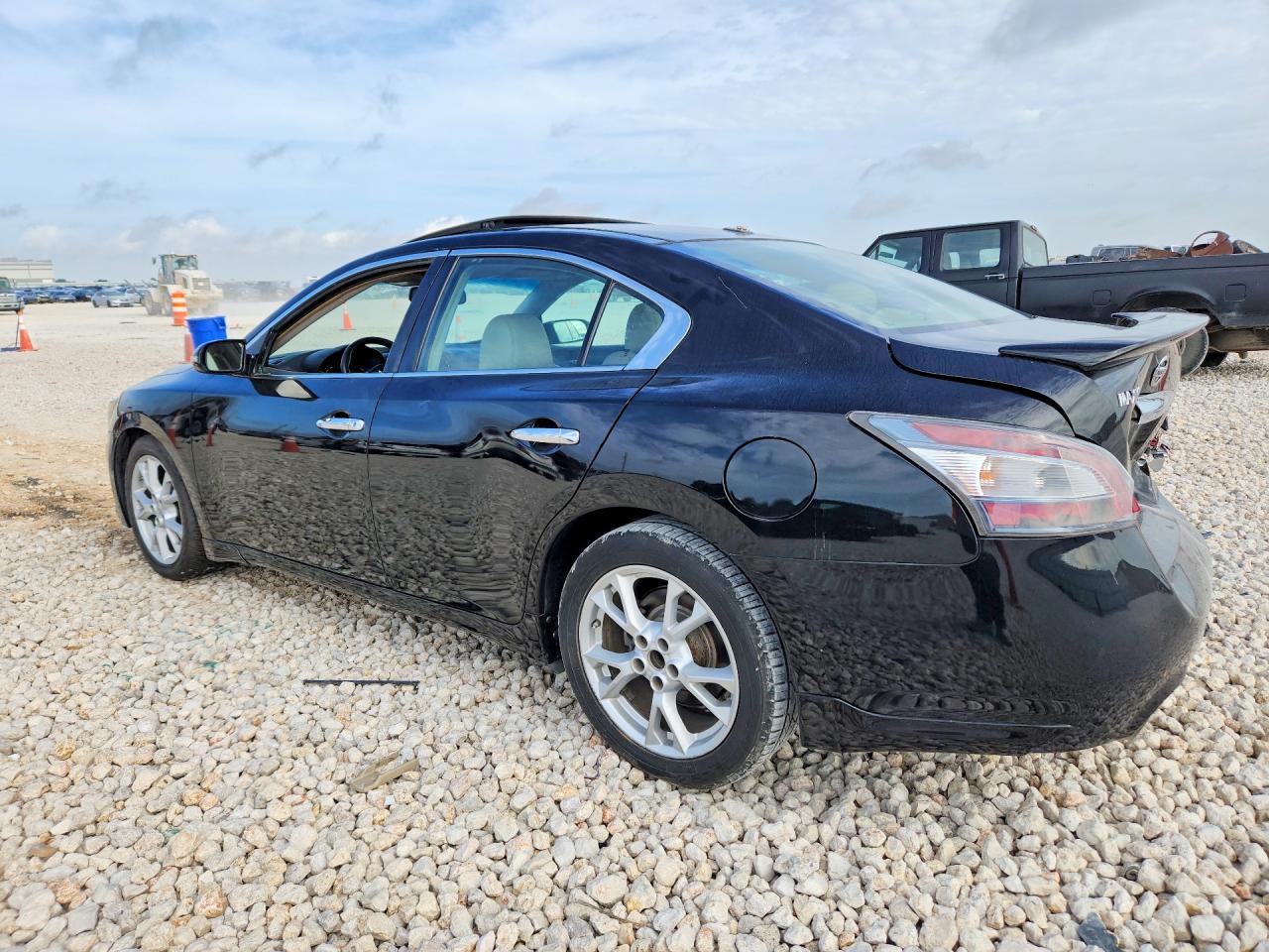 2014 Nissan Maxima 3.5 Sv Black vin: 1N4AA5AP0EC480935