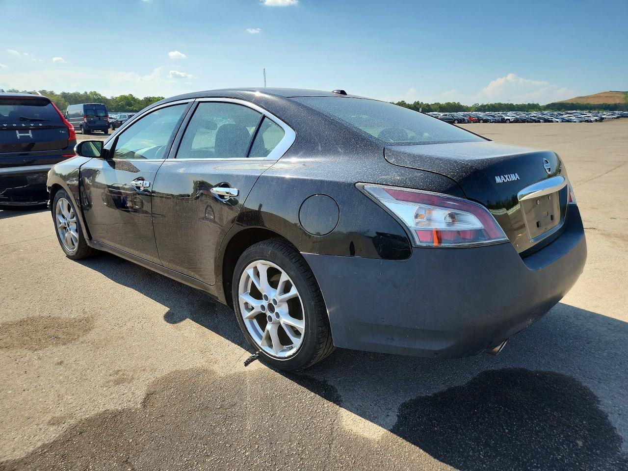 2014 Nissan Maxima 3.5 S Black vin: 1N4AA5AP0EC483026