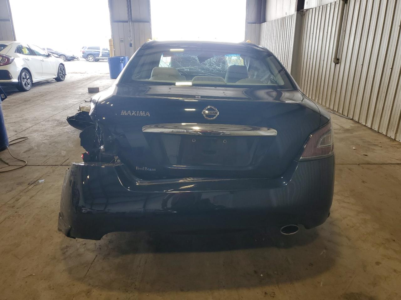 2014 Niss Maxima S Blue vin: 1N4AA5AP0EC487013