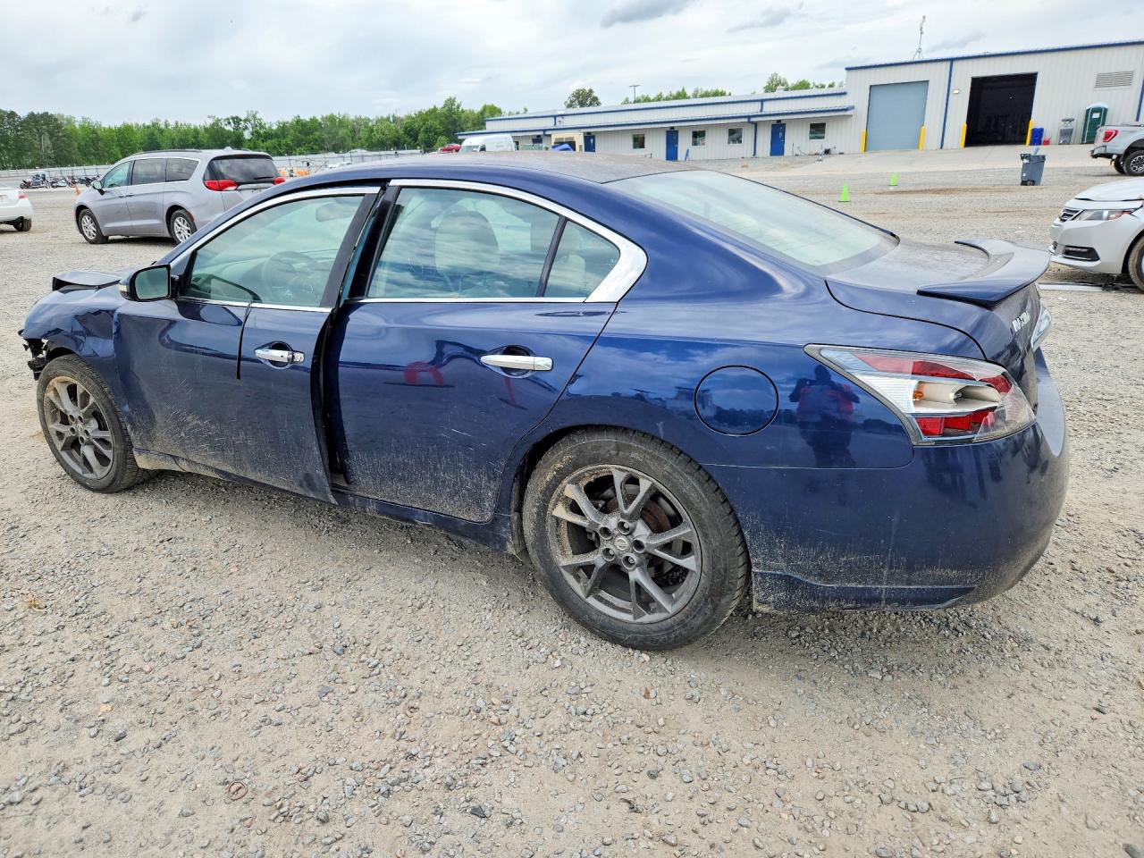 2014 Nissan Maxima 3.5 S Blue vin: 1N4AA5AP0EC492292