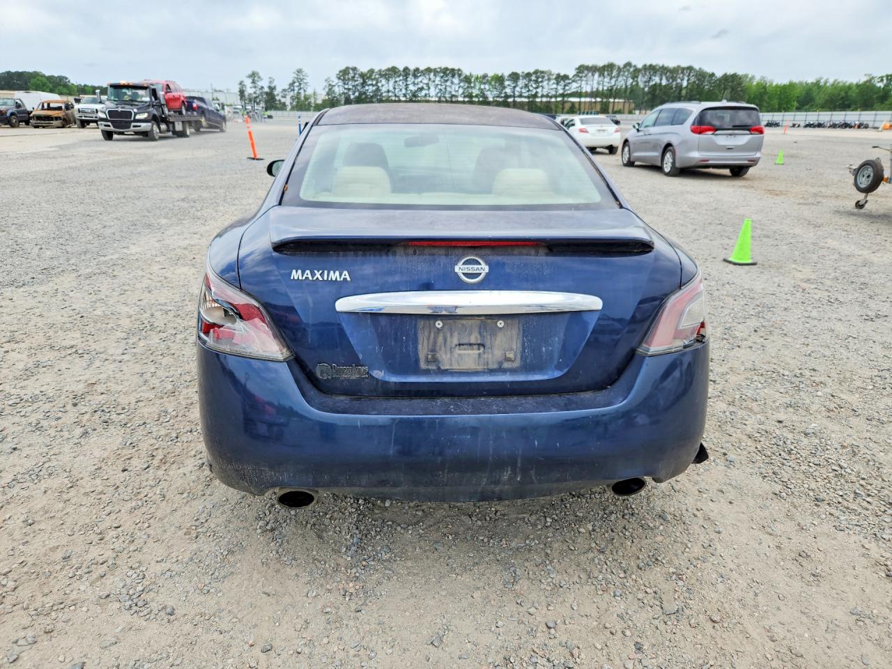 2014 Nissan Maxima 3.5 S Blue vin: 1N4AA5AP0EC492292