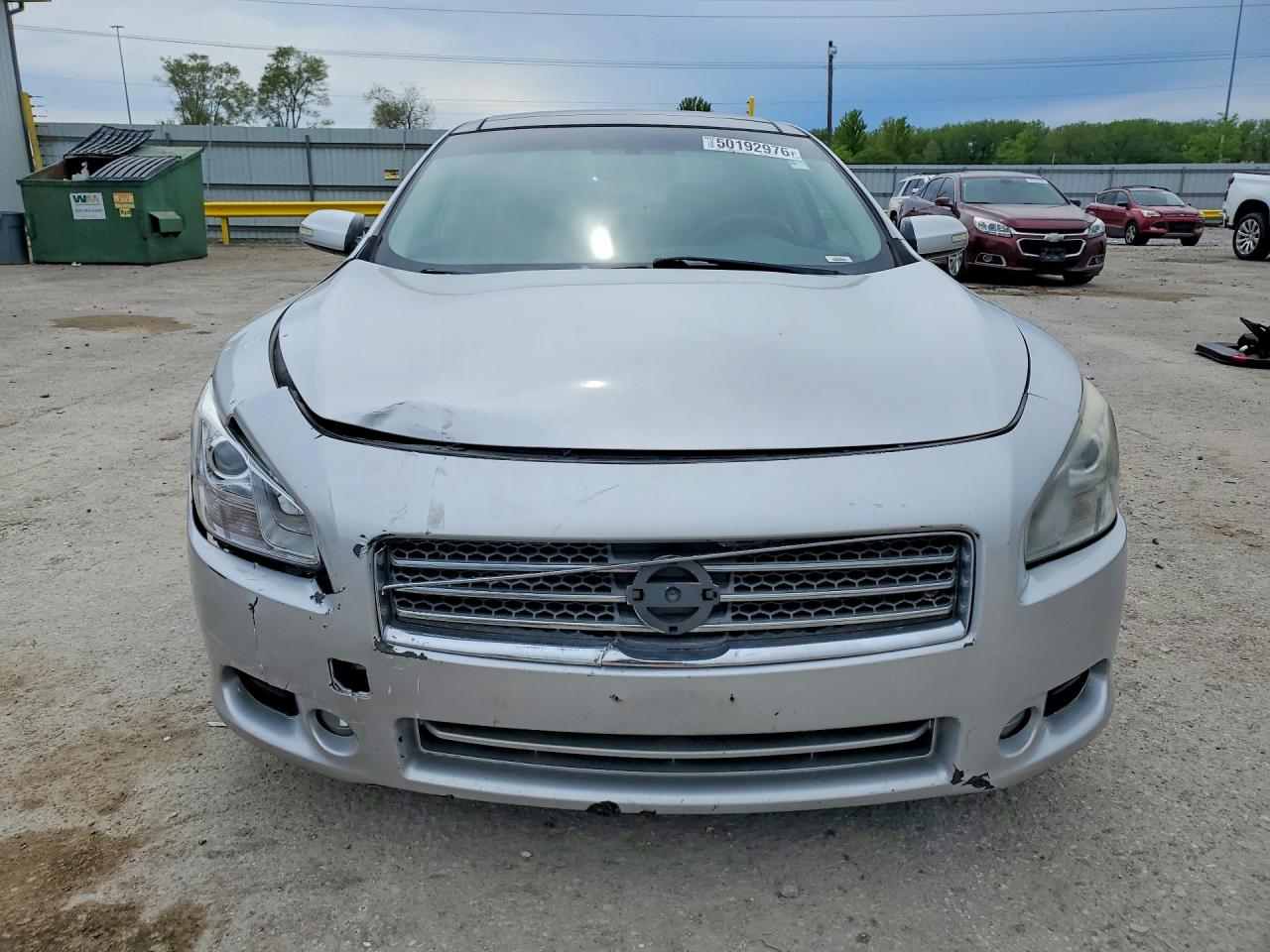 2014 Nissan Maxima 3.5 Sv Silver vin: 1N4AA5AP0EC492860
