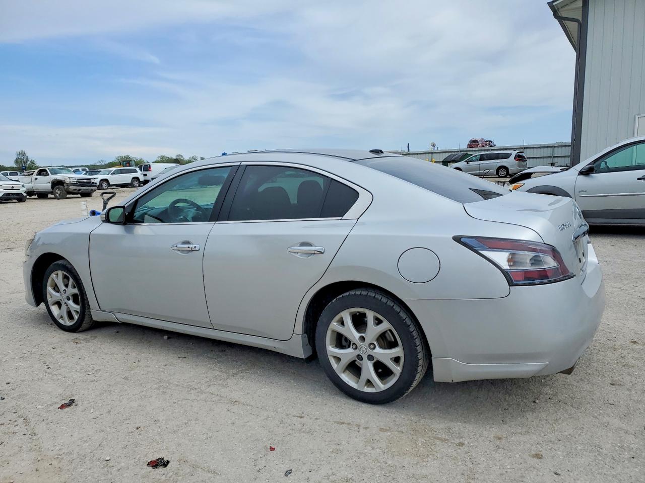 2014 Nissan Maxima 3.5 Sv Silver vin: 1N4AA5AP0EC492860