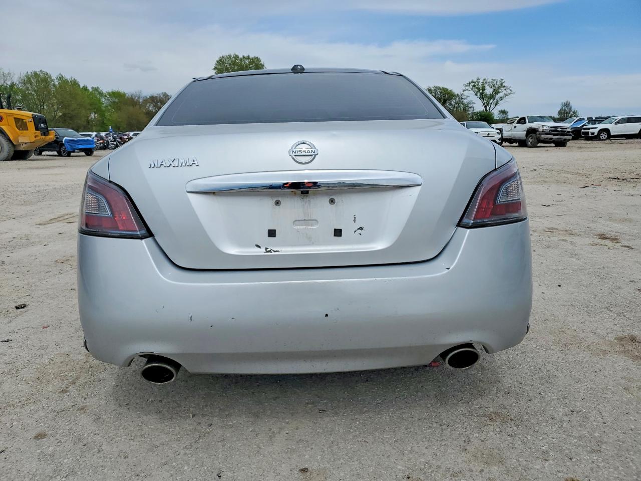 2014 Nissan Maxima 3.5 Sv Silver vin: 1N4AA5AP0EC492860