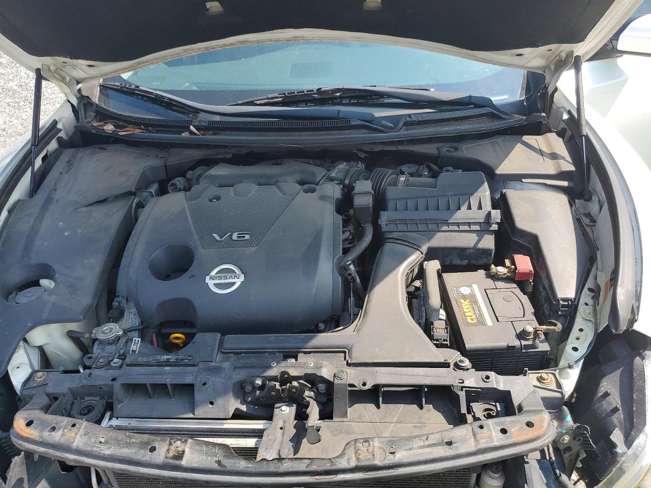 2014 Nissan Maxima 3.5 S Белый vin: 1N4AA5AP0EC495063