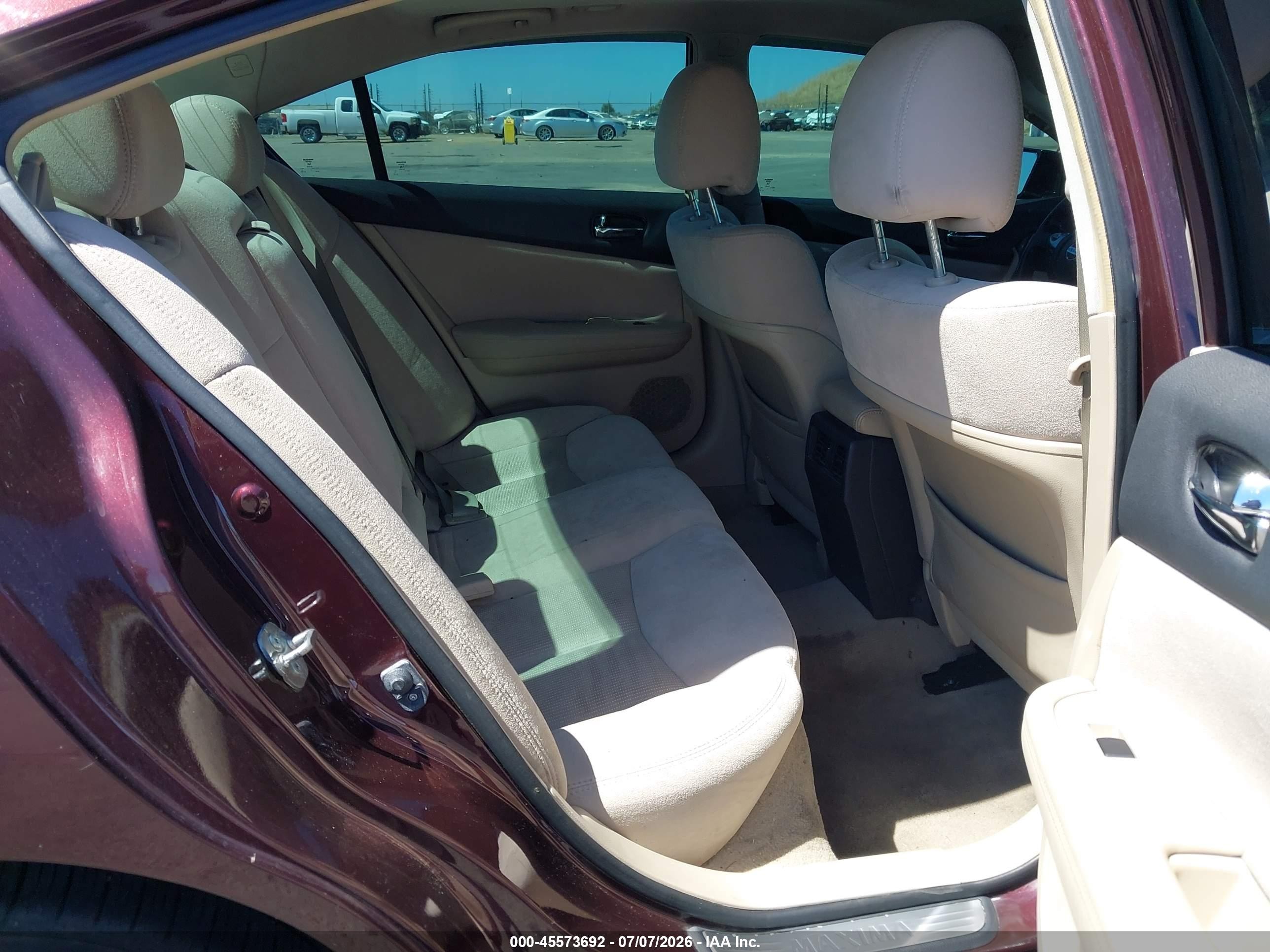 2014 Nissan Maxima 3.5 S Красный vin: 1N4AA5AP0EC498352