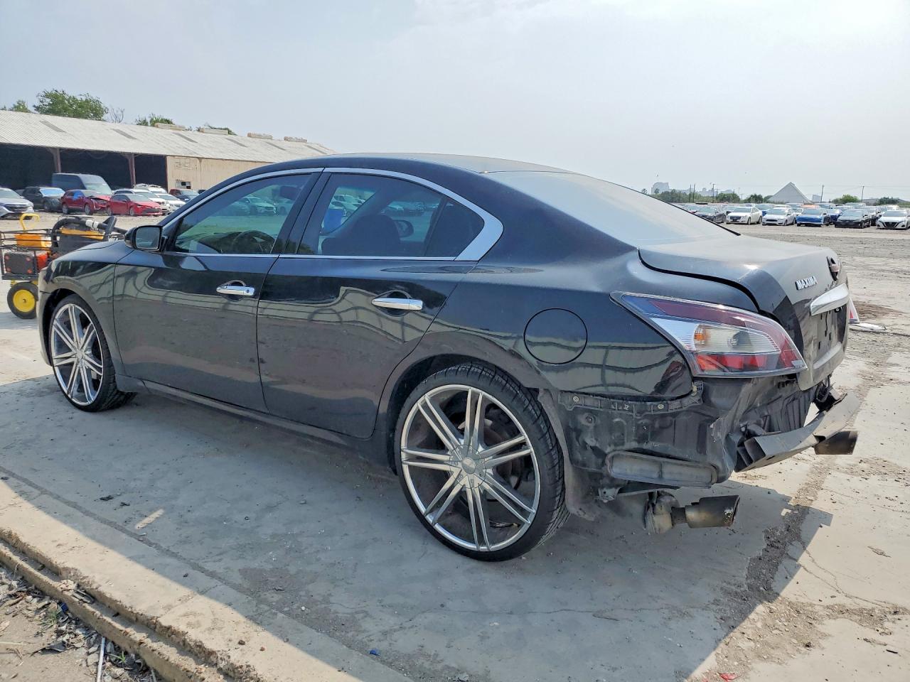 2014 Nissan Maxima 3.5 S Black vin: 1N4AA5AP0EC499355