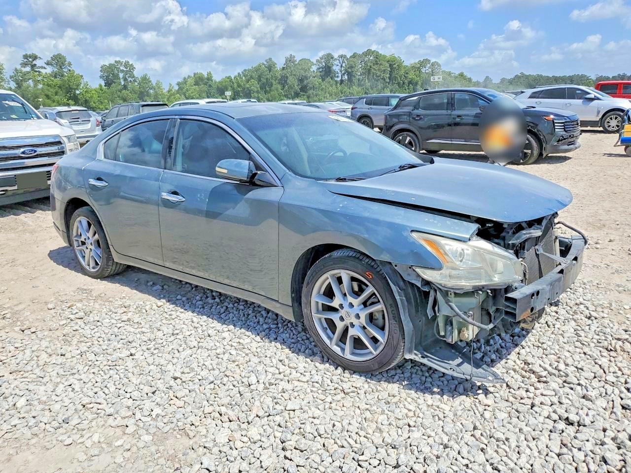 2010 Nissan Maxima 3.5 S Blue vin: 1N4AA5AP1AC807630