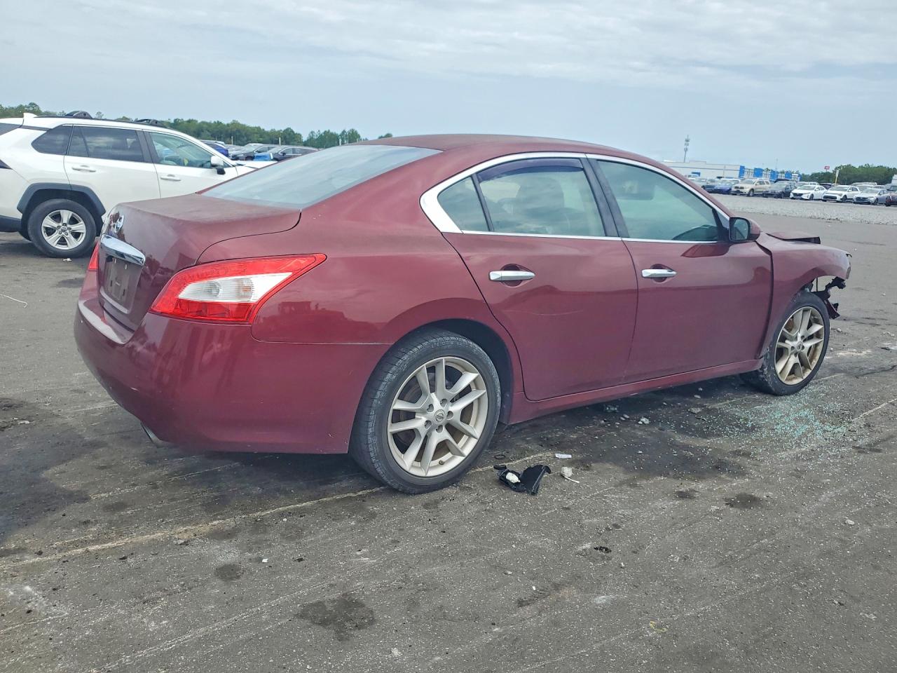 2010 Nissan Maxima 3.5 S Burgundy vin: 1N4AA5AP1AC811709